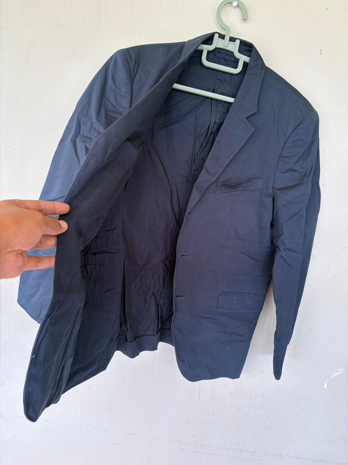 Lemaire Lemaire x Uniqlo Blue Black Jacket Coat Size US M / EU 48-50 / 2 - 4 Thumbnail