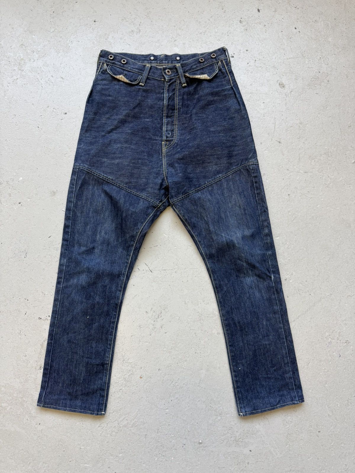 Kapital Kapital Respect Your Elders Denim Size US 29 - 1 Thumbnail