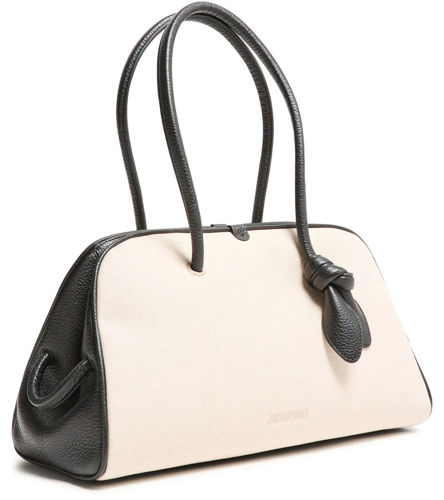 Jacquemus JACQUEMUS Medium Turismo Greige/Black TH Bag Size ONE SIZE - 2 Thumbnail