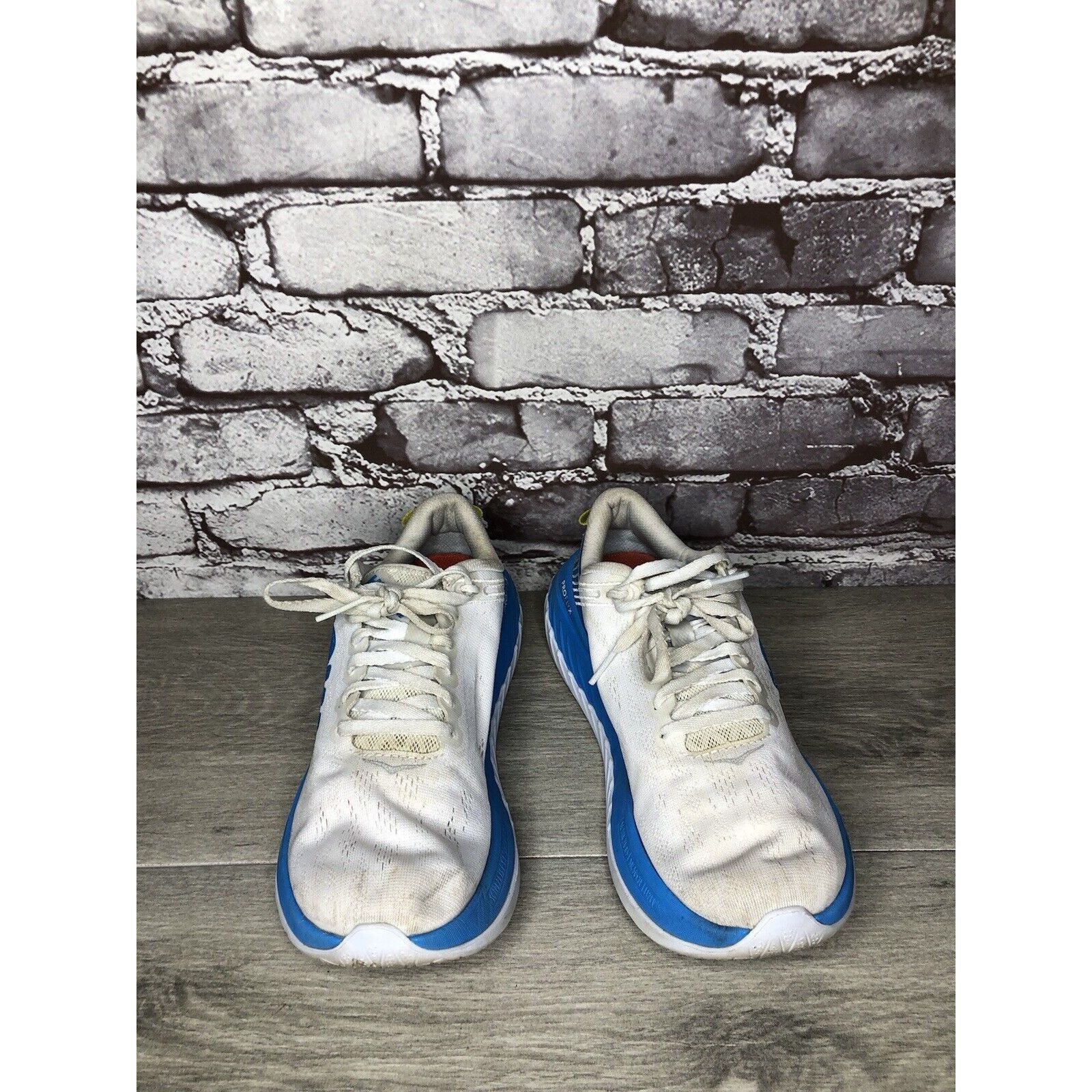 Hoka Hoka One One Carbon X Blue White Running Shoes Women 7B US/3 Size US 7 / IT 37 - 23 Thumbnail