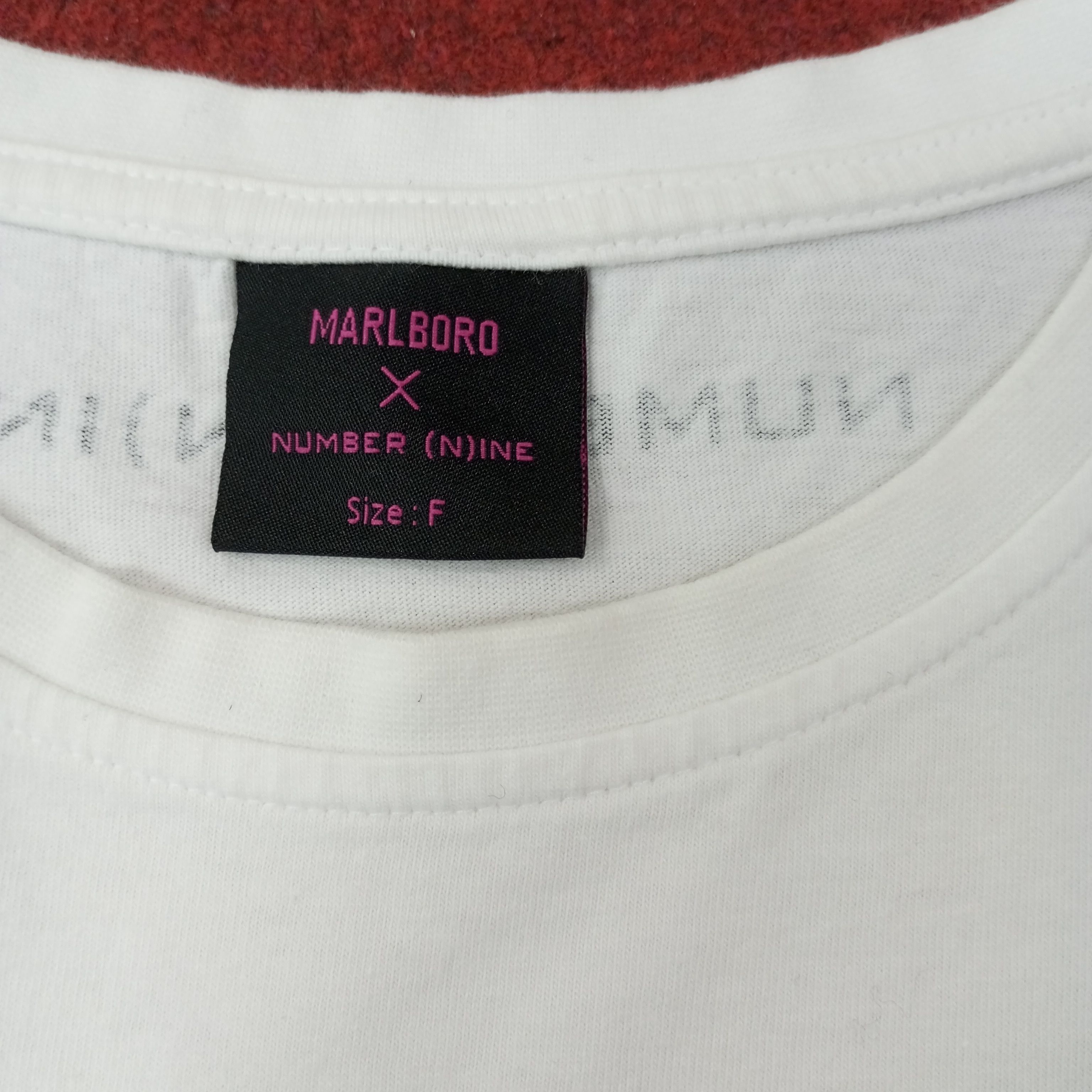 Number (N)ine Marlboro X Number Nine Japanese Brand Tshirt c223n43 Size US L / EU 52-54 / 3 - 3 Thumbnail