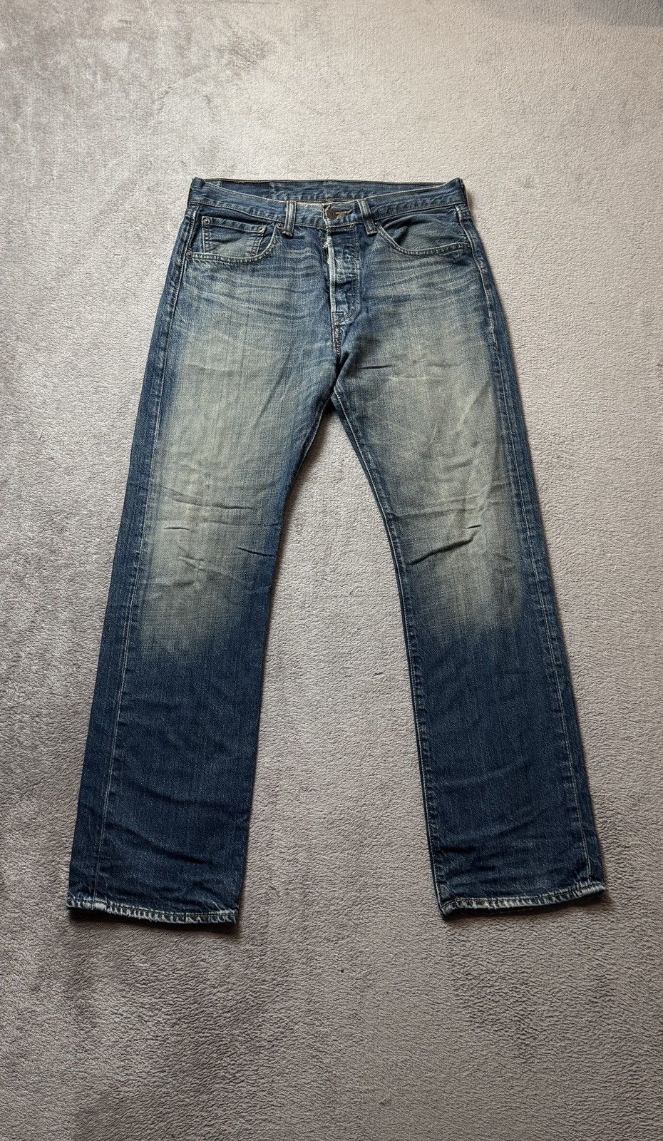 Engineered Garments Levis Dirty Faded Mudwash Distressed Jeans LGB ifsixwasnine Size US 31 - 1 Thumbnail