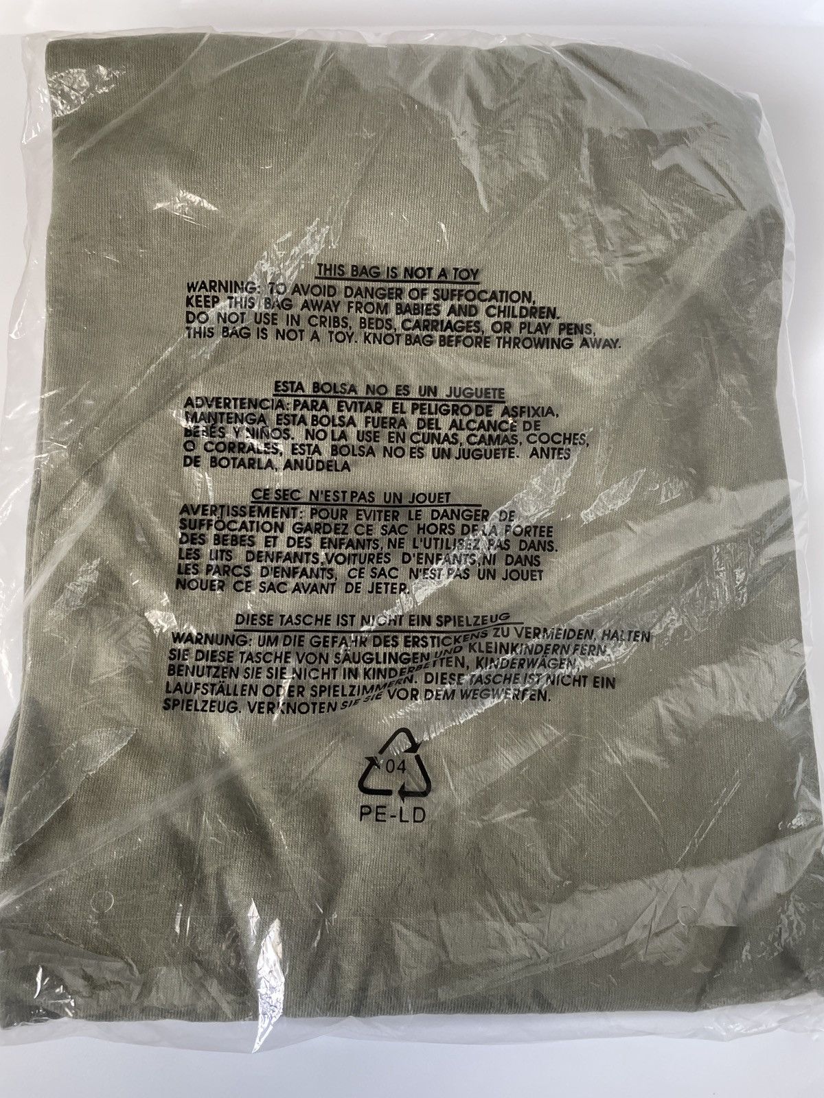 Fuck The Population FTP OLIVE LOGO TEE Size US L / EU 52-54 / 3 - 4 Thumbnail