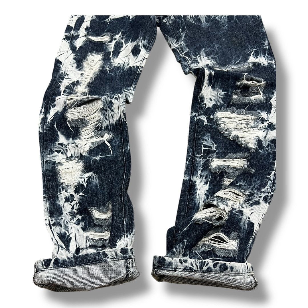 Designer × Japanese Brand BERNINGS SHO DISTRESSED DENIM JAPANESEN BRAND DENIM Size US 30 / EU 46 - 17 Thumbnail