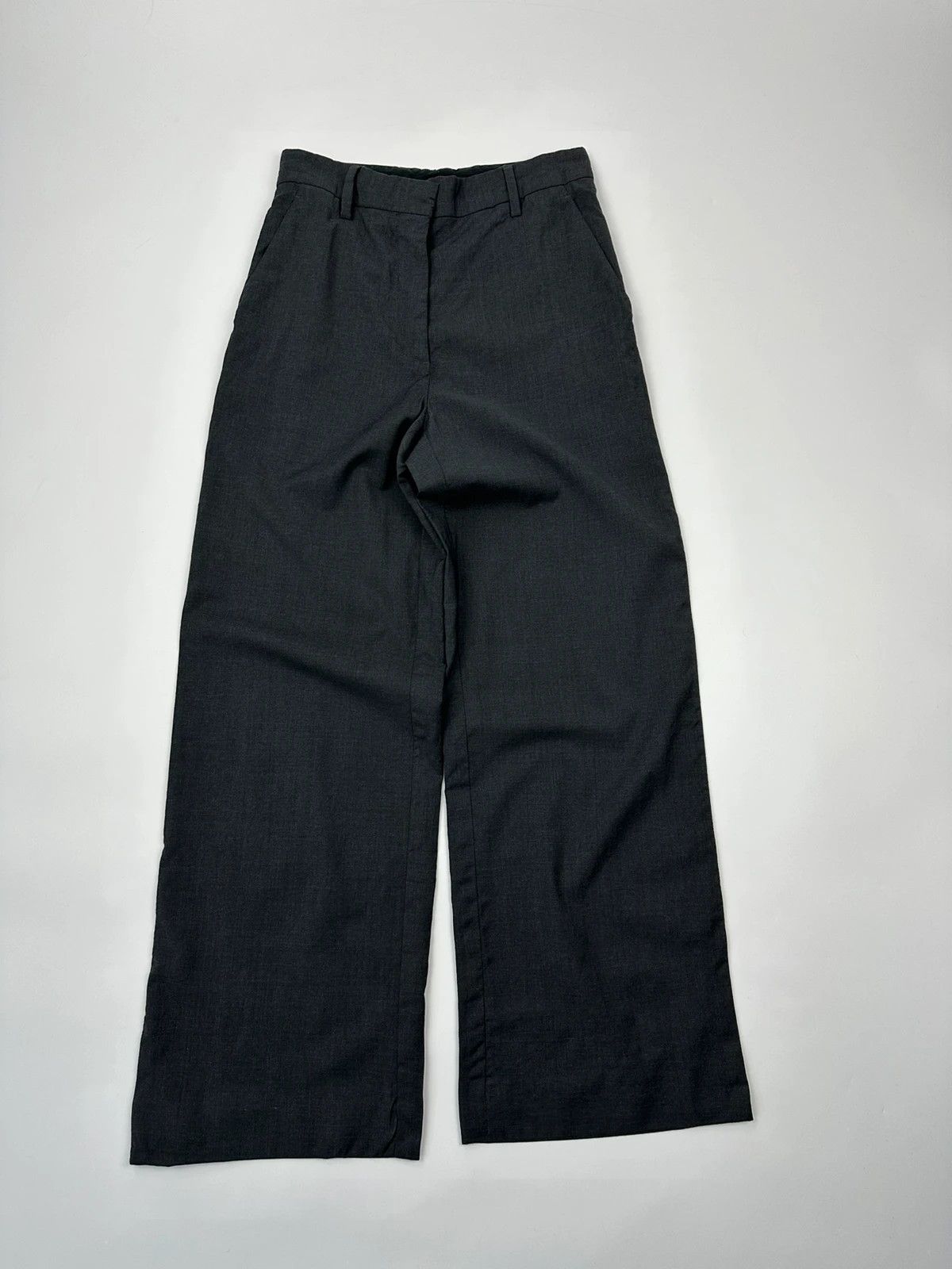 Prada Prada Milano SS2023 Raf Simons Wool Wide Legs Dress Pants Size 26" / US 2 / IT 38 - 3 Thumbnail