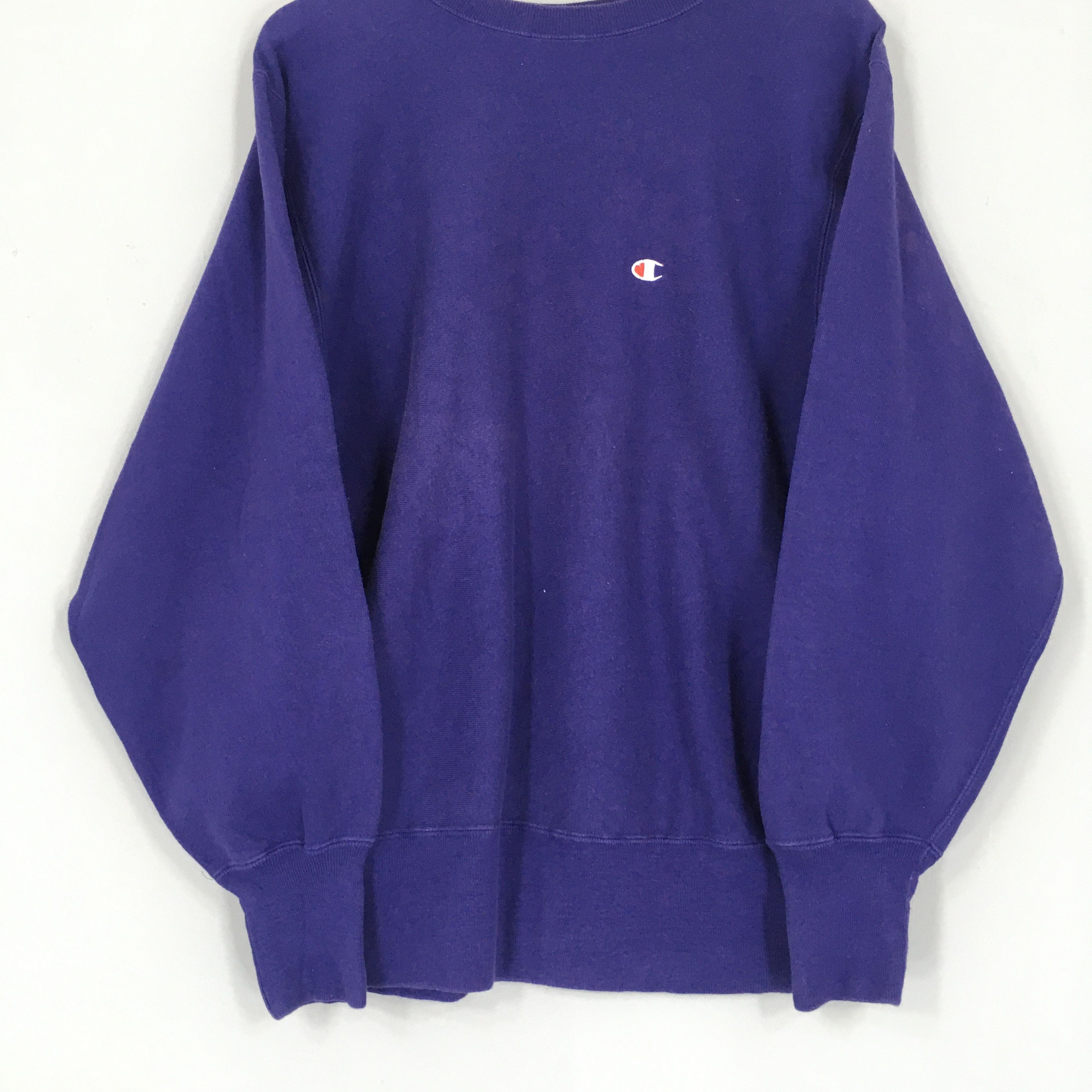 Champion × Vintage Vintage 1990s Champion Reverse Weave Sweatshirts Large Size US L / EU 52-54 / 3 - 3 Thumbnail