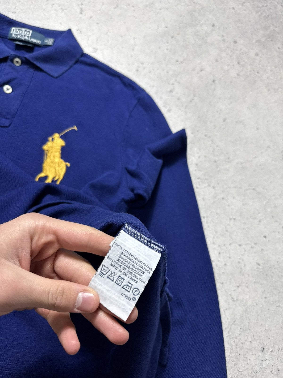 Polo Ralph Lauren Polo Ralph Lauren Big Pony Long Sleeve Vintage Size S Size US S / EU 44-46 / 1 - 8 Thumbnail