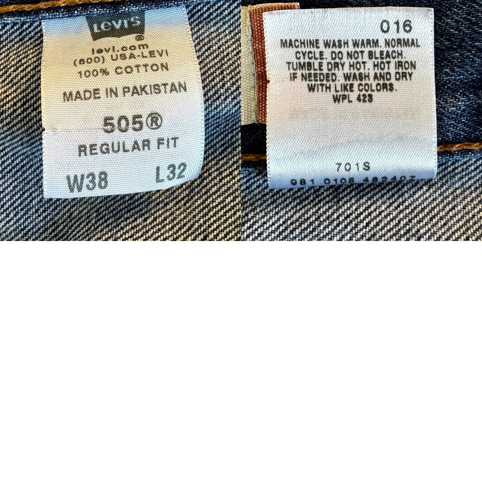 Levi's Levi’s 511 Slim Fit Jeans Men 32x32 Blue Denim Straight Leg Casual Jeans Mid Rise Day-to-Day Wear Size US 32 / EU 48 - 9 Thumbnail