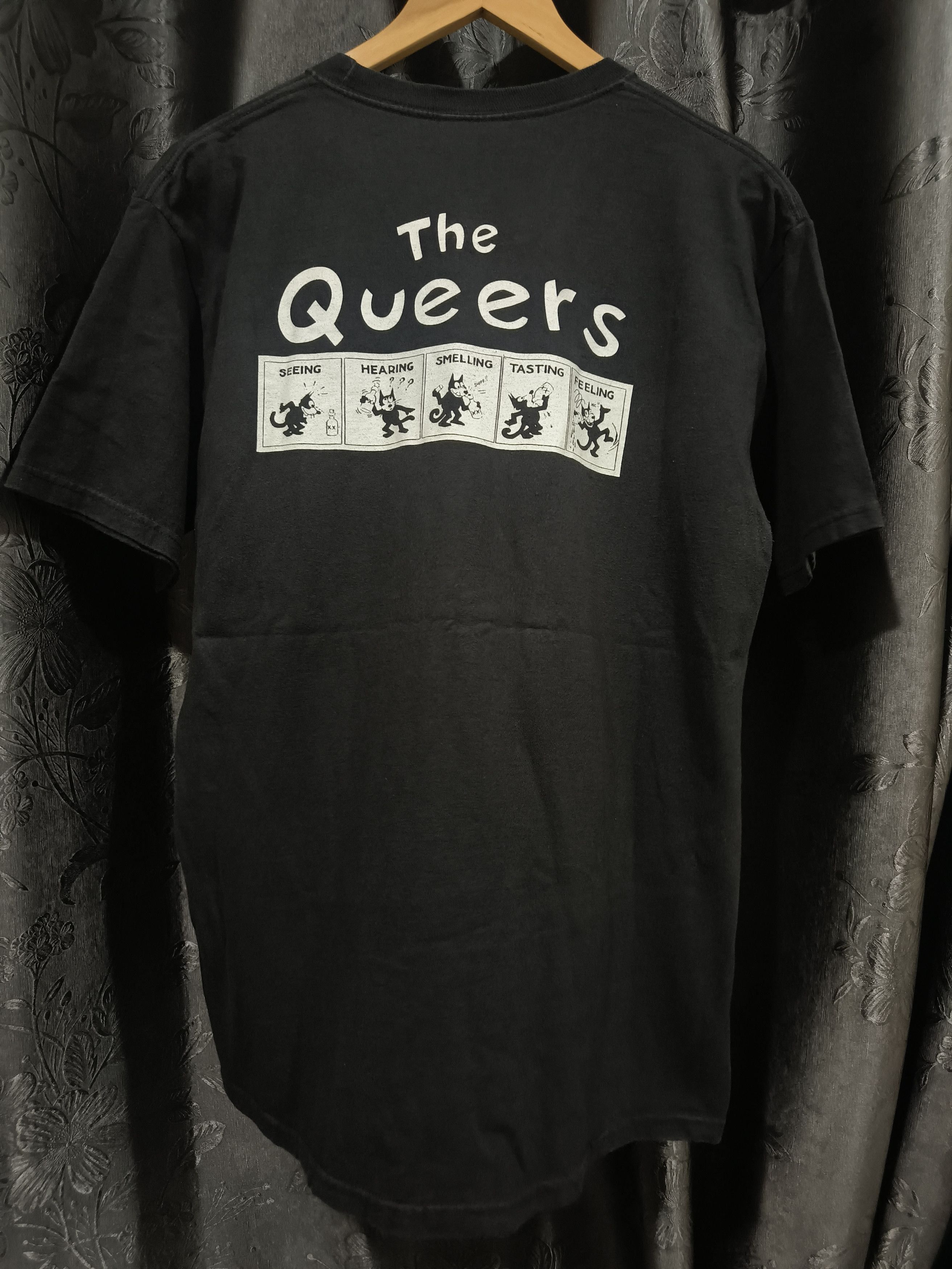Band Tees Vintage The queers "Fuck you all stars" shirt Size US M / EU 48-50 / 2 - 3 Thumbnail
