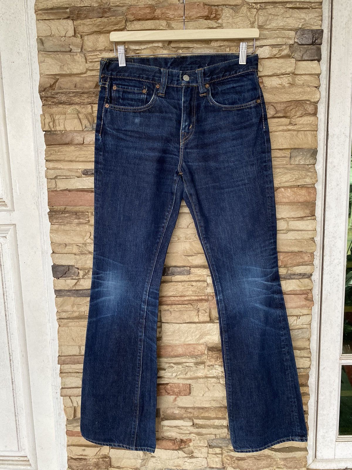 Sugar Cane Vintage Sugar Cane Lot 321 Flare Bootcut Denim Pants Size US 29 - 1 Thumbnail