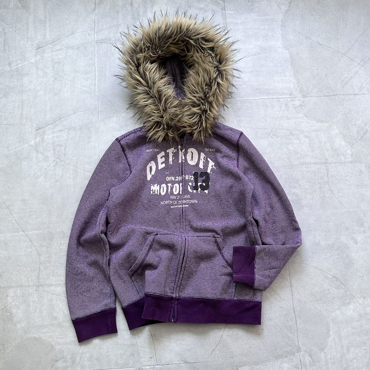 Hysteric Glamour Detroit LGB If Six Was Nine Style Faux Fur Zip Hoodie Jacket Size US S / EU 44-46 / 1 - 1 Thumbnail