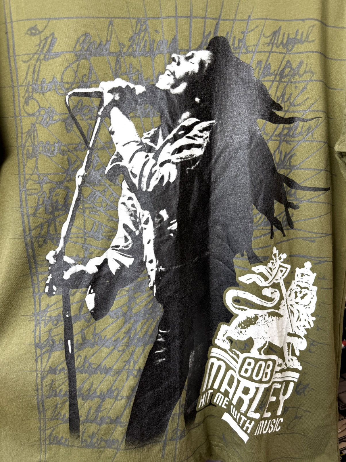 Bob Marley Vintage Bob Marley Rap T Shirt Legend Of Raggae Size US M / EU 48-50 / 2 - 3 Thumbnail