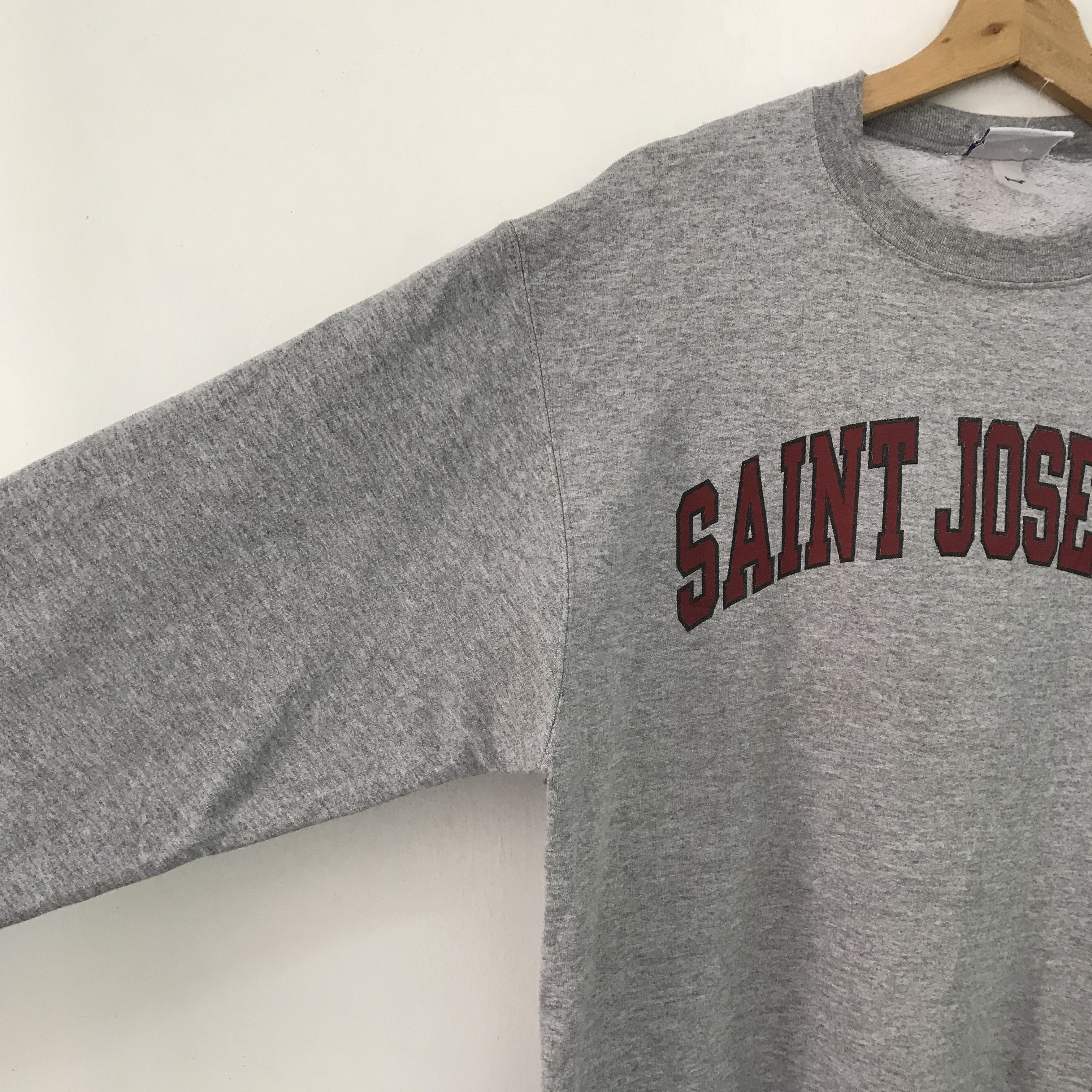 Vintage Vintage Saint Joseph’s Gray Sweatshirt - 477 Size US M / EU 48-50 / 2 - 4 Thumbnail
