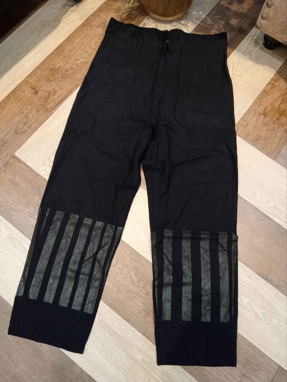 Yohji Yamamoto VERY RARE YOHJI YAMAMOTO POUR HOMME HIGH WAIST WOOL PANTS Size US 32 / EU 48 - 2 Thumbnail
