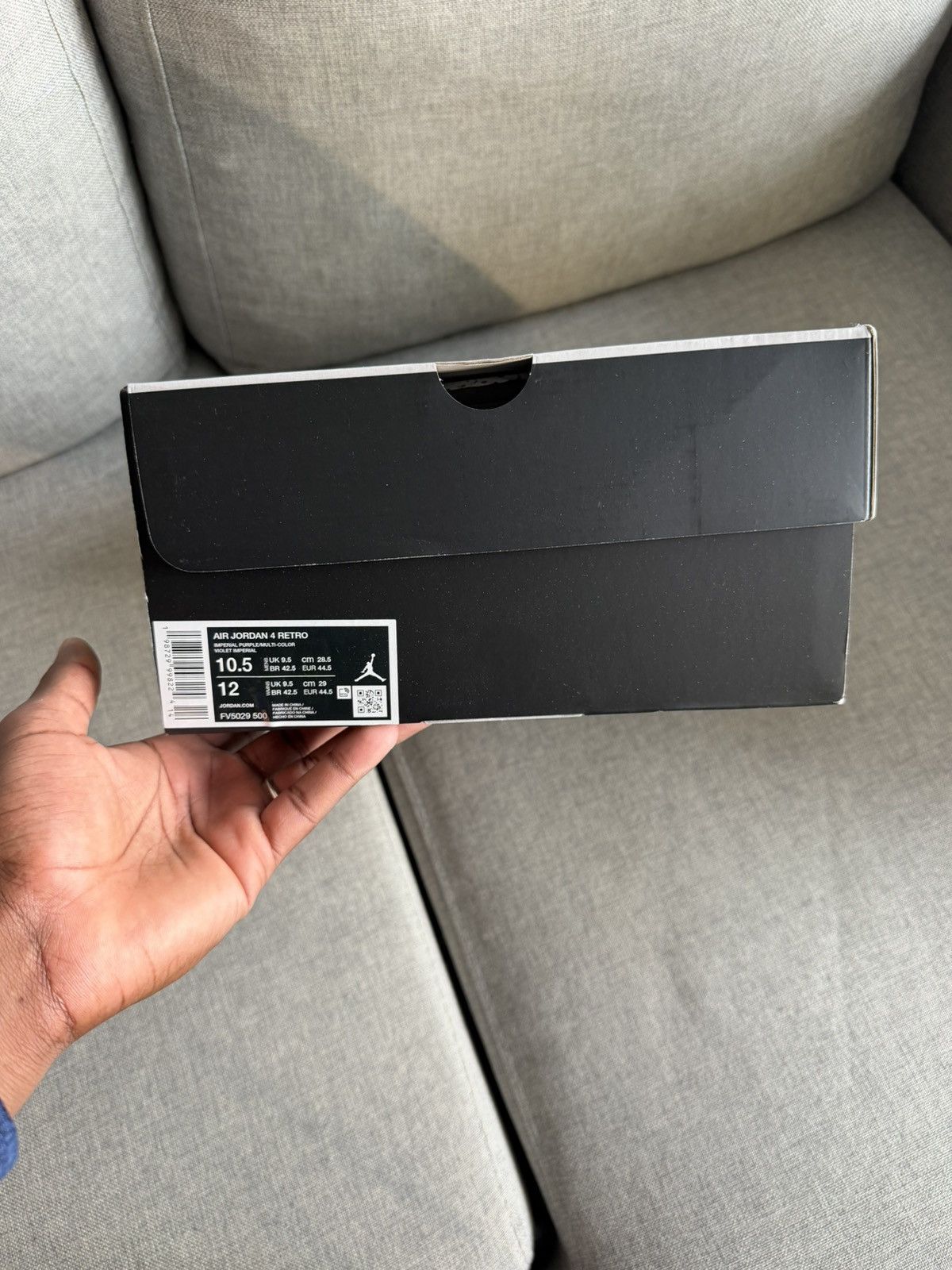 Jordan Brand Jordan retro 4 Lakers Size US 10.5 / EU 43-44 - 10 Thumbnail
