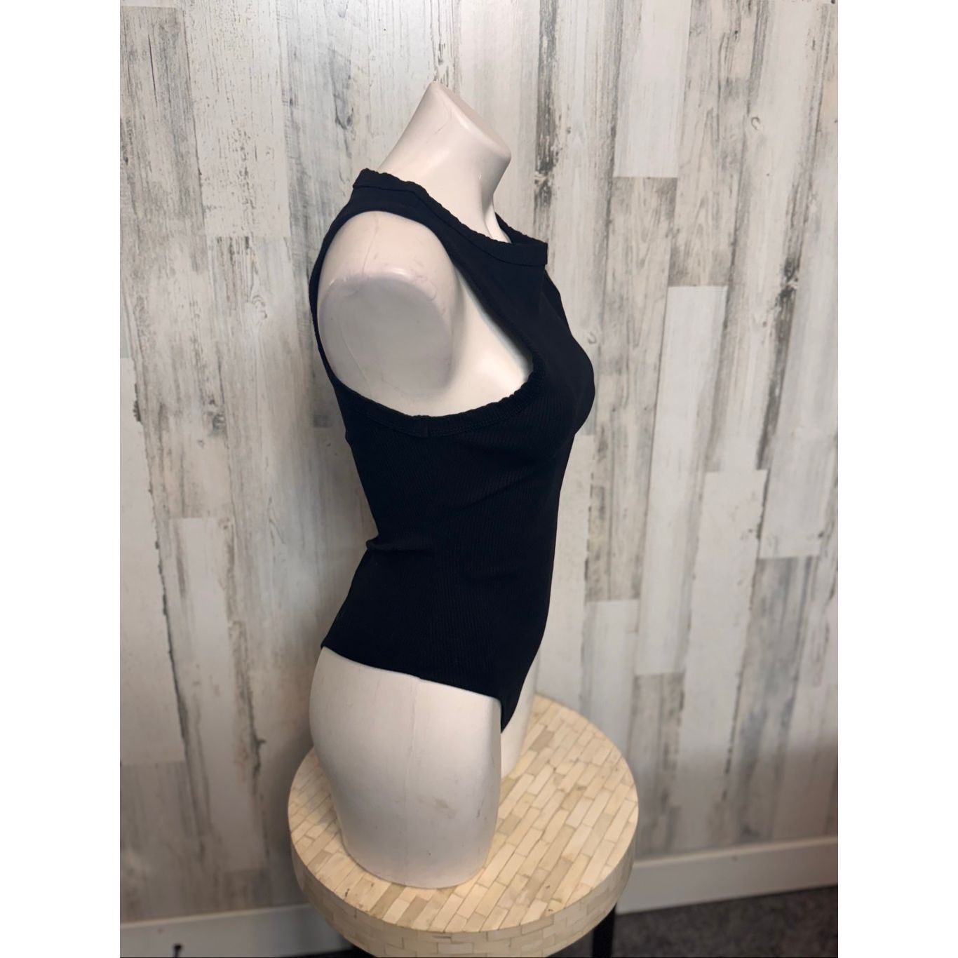Forever 21 Forever 21 Ribbed Black Bodysuit – Size M Size M / US 6-8 / IT 42-44 - 7 Thumbnail
