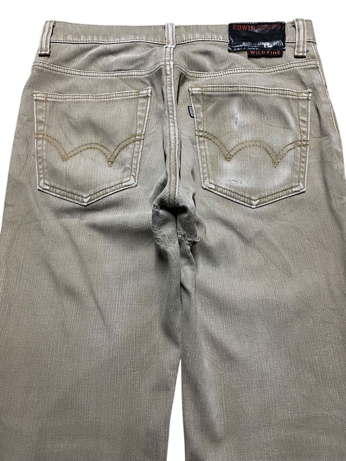 Edwin Vintage Japanese Edwin 503 Distressed Jeans Size US 31 - 4 Thumbnail
