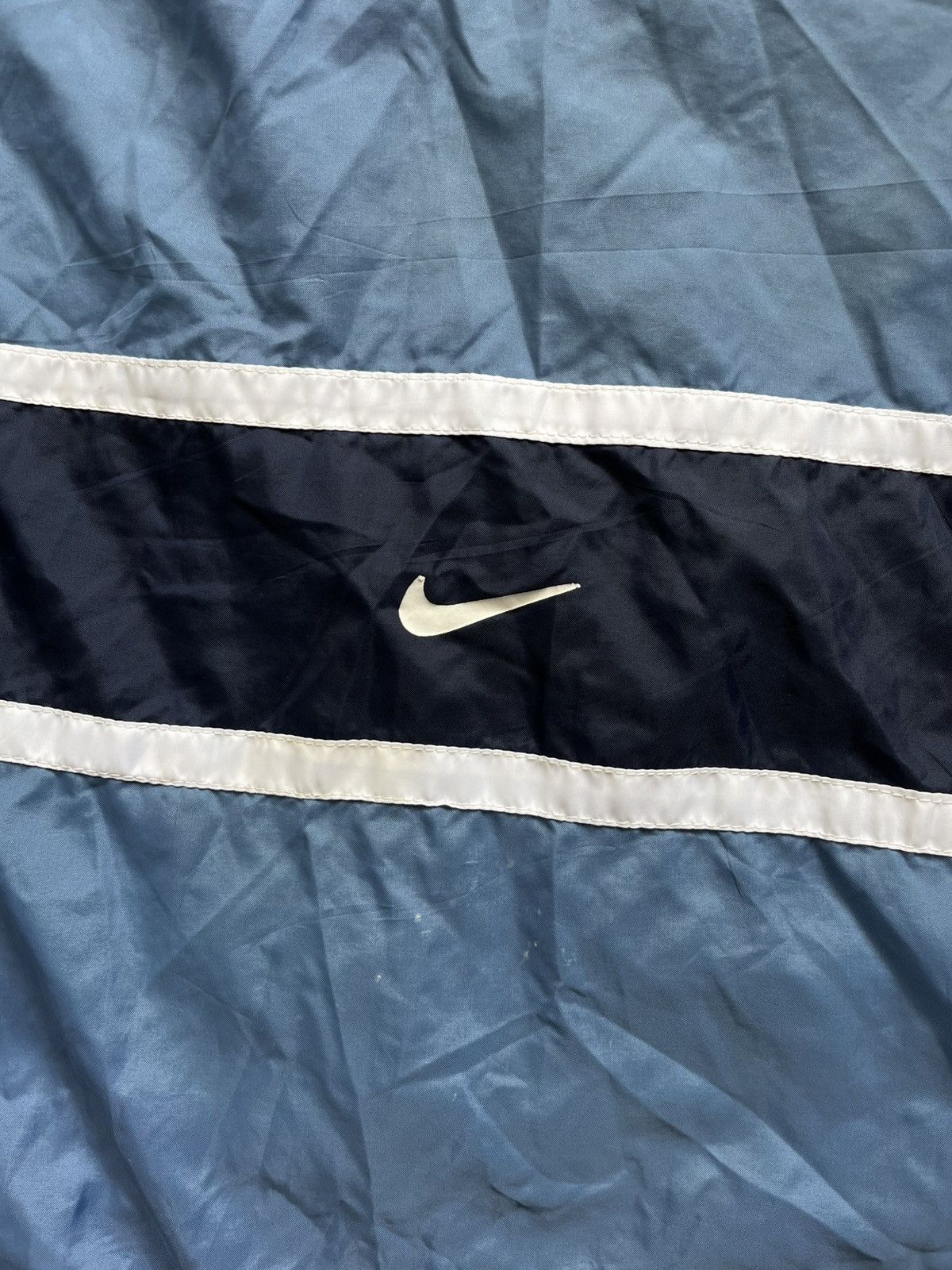 Nike × Vintage 90’s NIKE RETRO SPELLOUT LOGO SWOOSH VINTAGE TRACK JACKET Size US XL / EU 56 / 4 - 6 Thumbnail