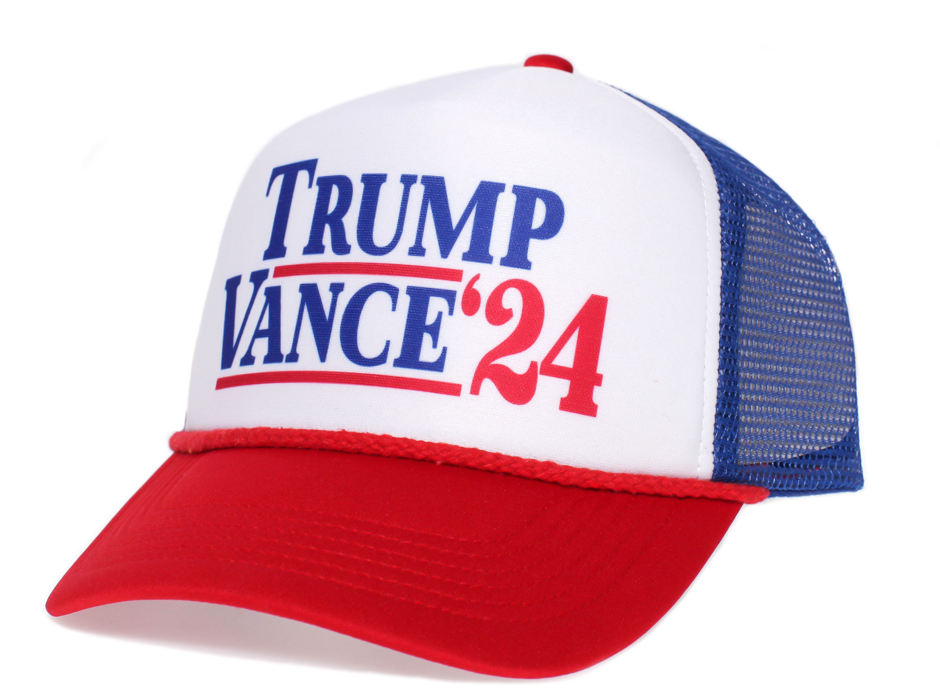 Other Trump Vance 2024 Hat Take America Back Cap Royal/Red Size ONE SIZE - 1 Preview