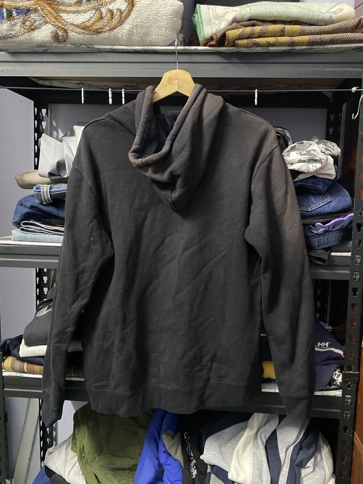 agnes b. Agnes B. hour X Adam et rope Centre Logo Hoodie Black Sun Size US M / EU 48-50 / 2 - 2 Thumbnail