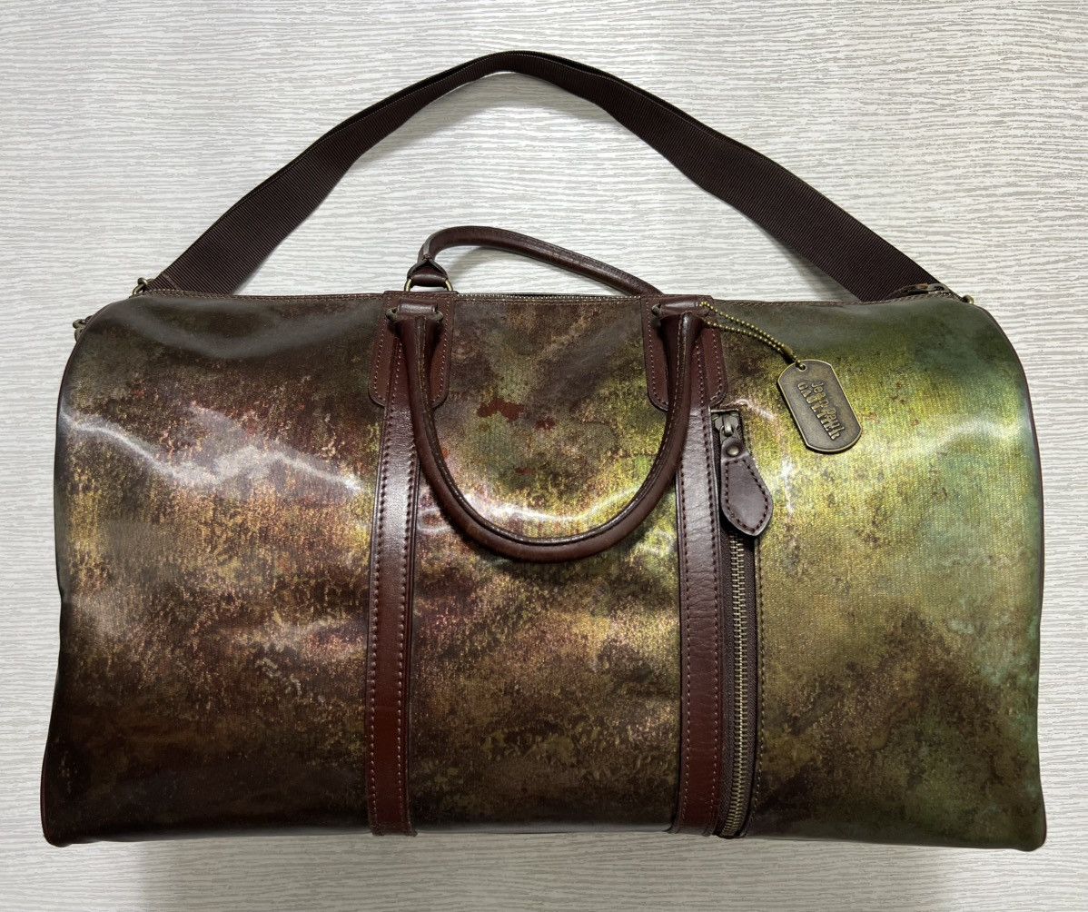 Jean Paul Gaultier JPG - FW95 - Cyber Iridescent Rust Two Way Boston Duffle Bag Size ONE SIZE - 6 Thumbnail