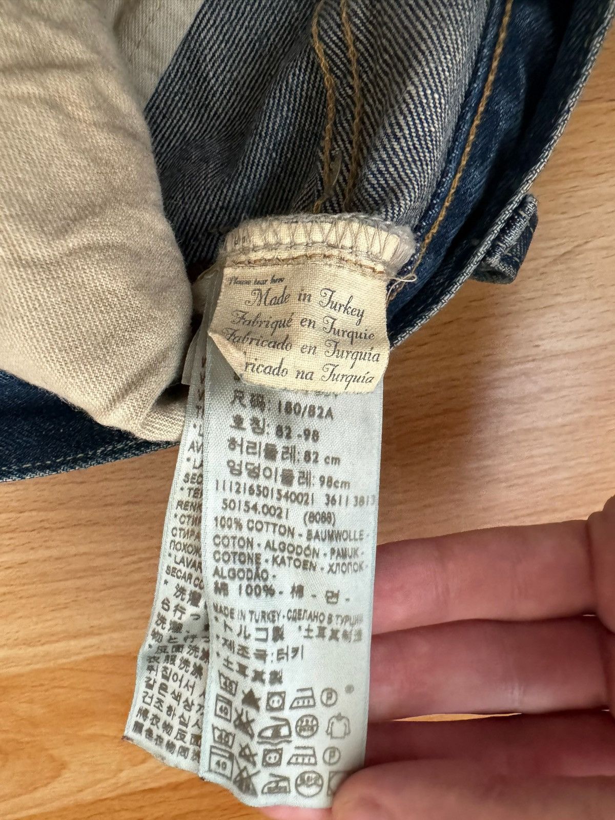 Levi's × Levi's Vintage Clothing × Vintage Levi‘s Big E vintage Selvedge Denim jeans Size US 32 / EU 48 - 5 Thumbnail