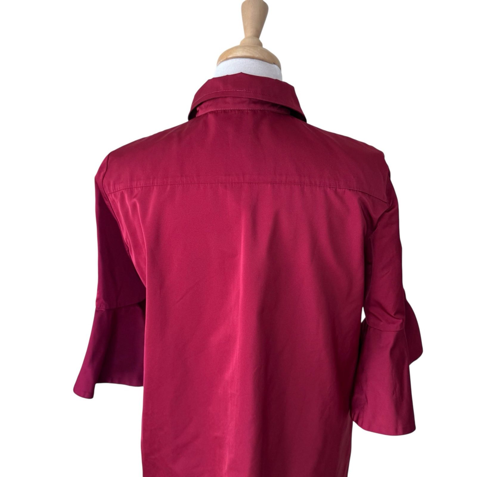 La DoubleJ LaDoubleJ Artemis Fluted-Sleeve Maxi Dress Red Size Small Size S / US 4 / IT 40 - 9 Thumbnail