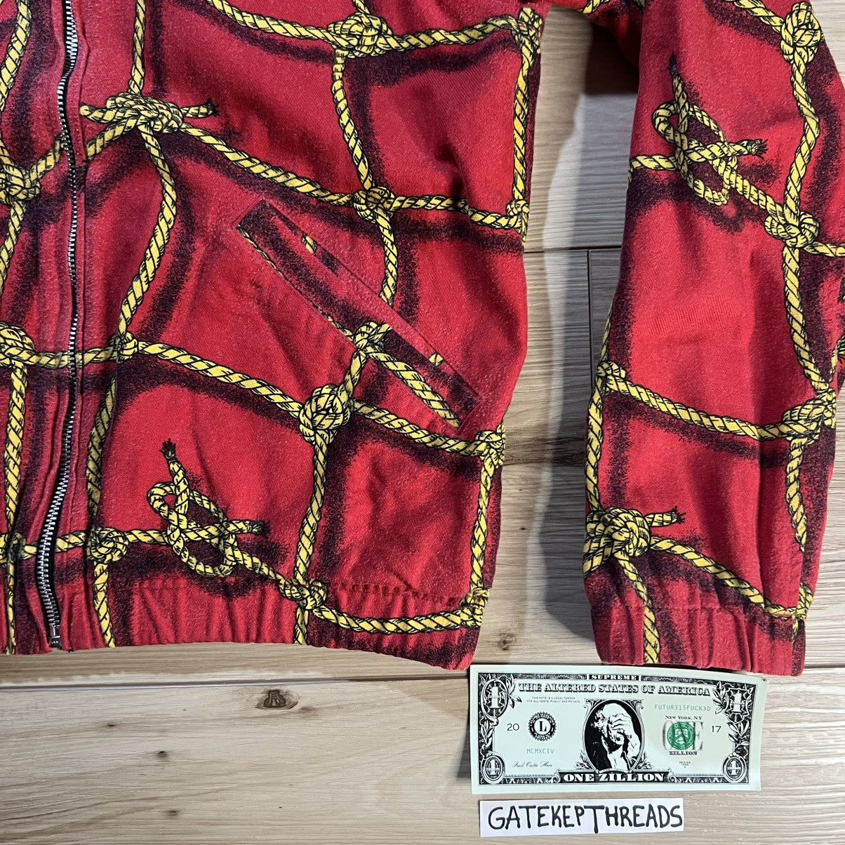 Sasquatchfabrix Sasquatchfabrix AW05 3D Rope Check Reversible Hoodie Size US M / EU 48-50 / 2 - 7 Thumbnail