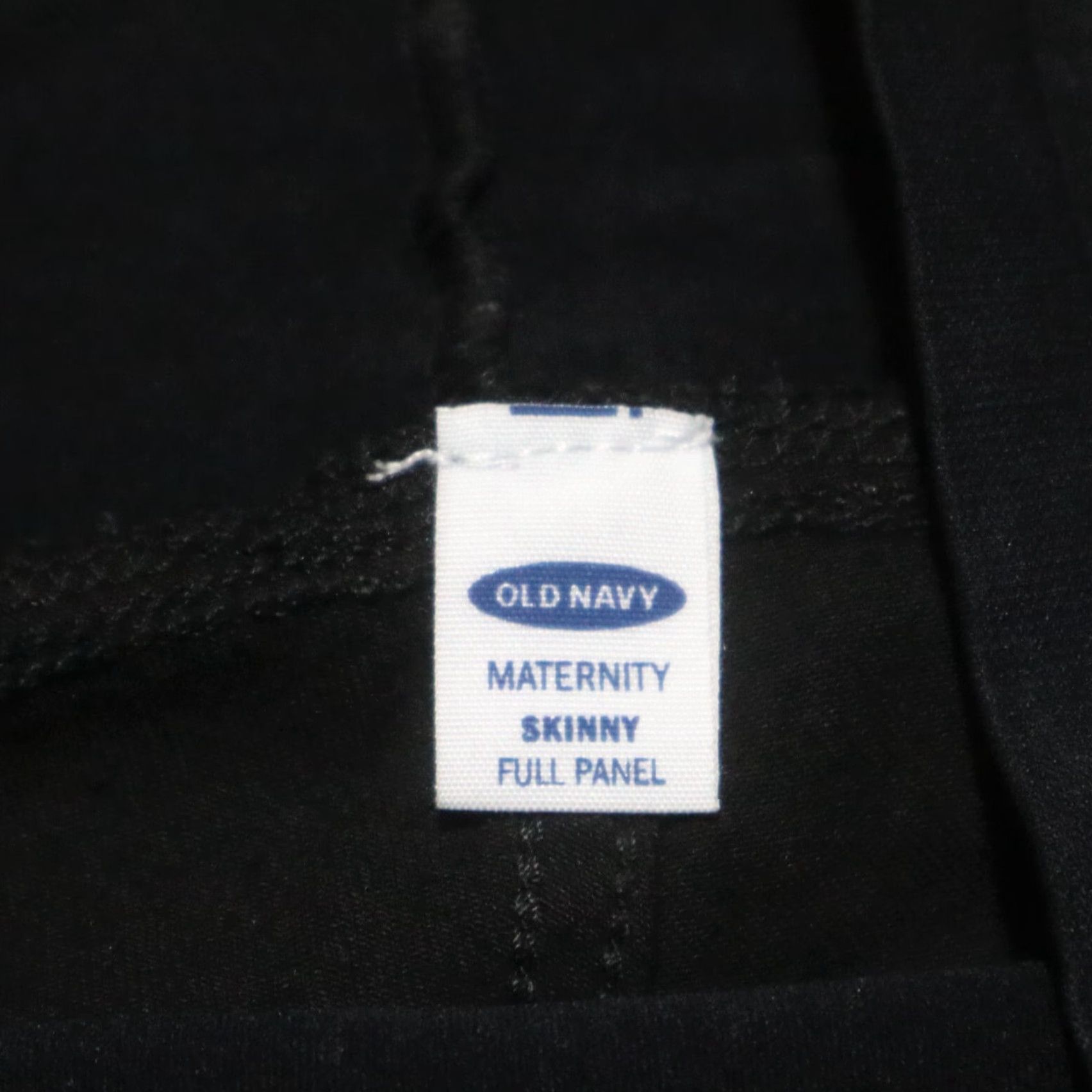 Old Navy OLD NAVY Maternity Skinny Jeans Womens Size 10 Black Denim Rock Star Maternity Stretch High Rise 10 Womens Jeans Size 32" / US 10 / IT 46 - 3 Thumbnail