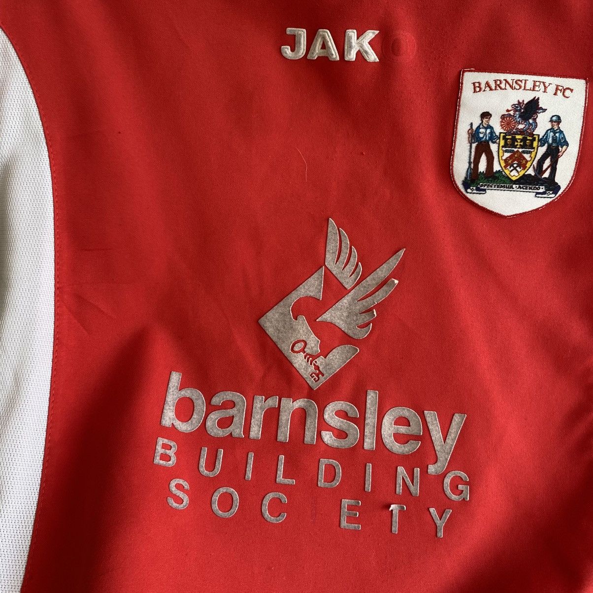Vintage Vintage Jako Barnsley Keezee Number 9 soccer 1990’s jersey Size US XS / EU 42 / 0 - 9 Thumbnail