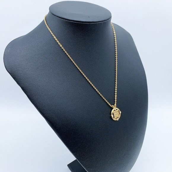 Givenchy Vintage Givenchy G Logo Gold-Plated Pendant Necklace Size ONE SIZE - 2 Thumbnail