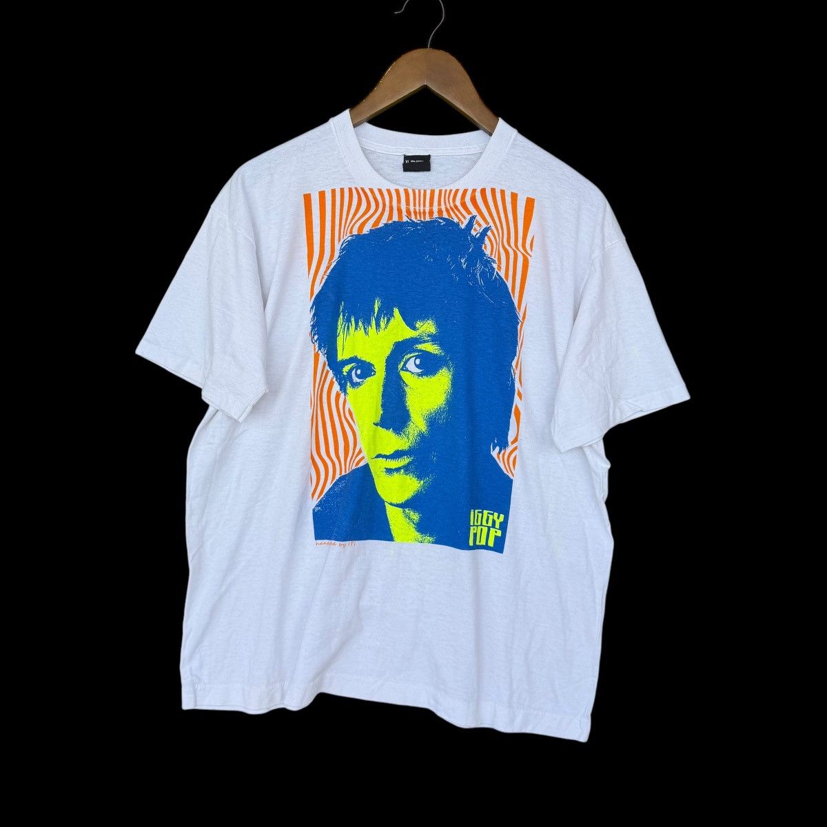 Band Tees Iggy Pop Modern Bootleg Vintage T-shirt Size US XL / EU 56 / 4 - 1 Thumbnail