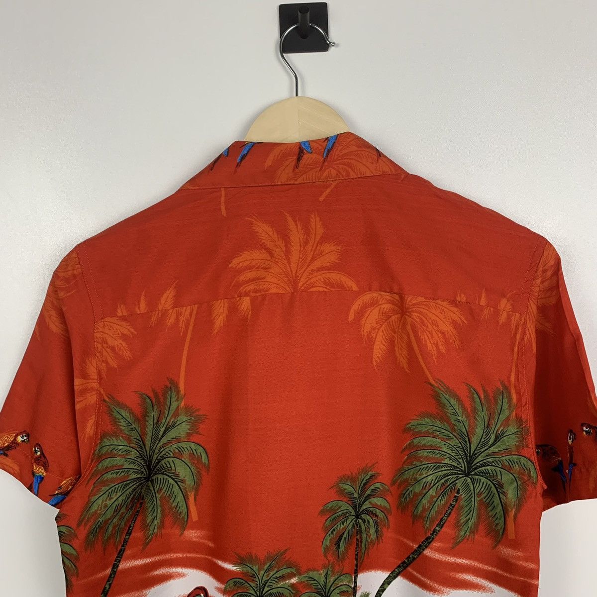 Vintage Run & Fly Crazy Floral Hawaiian Shirt Vintage Y2K Designer Size US S / EU 44-46 / 1 - 6 Thumbnail