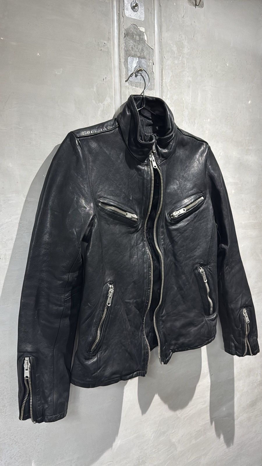 GOSTAR DE FUGA Rare Fuga Multi Zip Leather Jacket Size US M / EU 48-50 / 2 - 17 Thumbnail