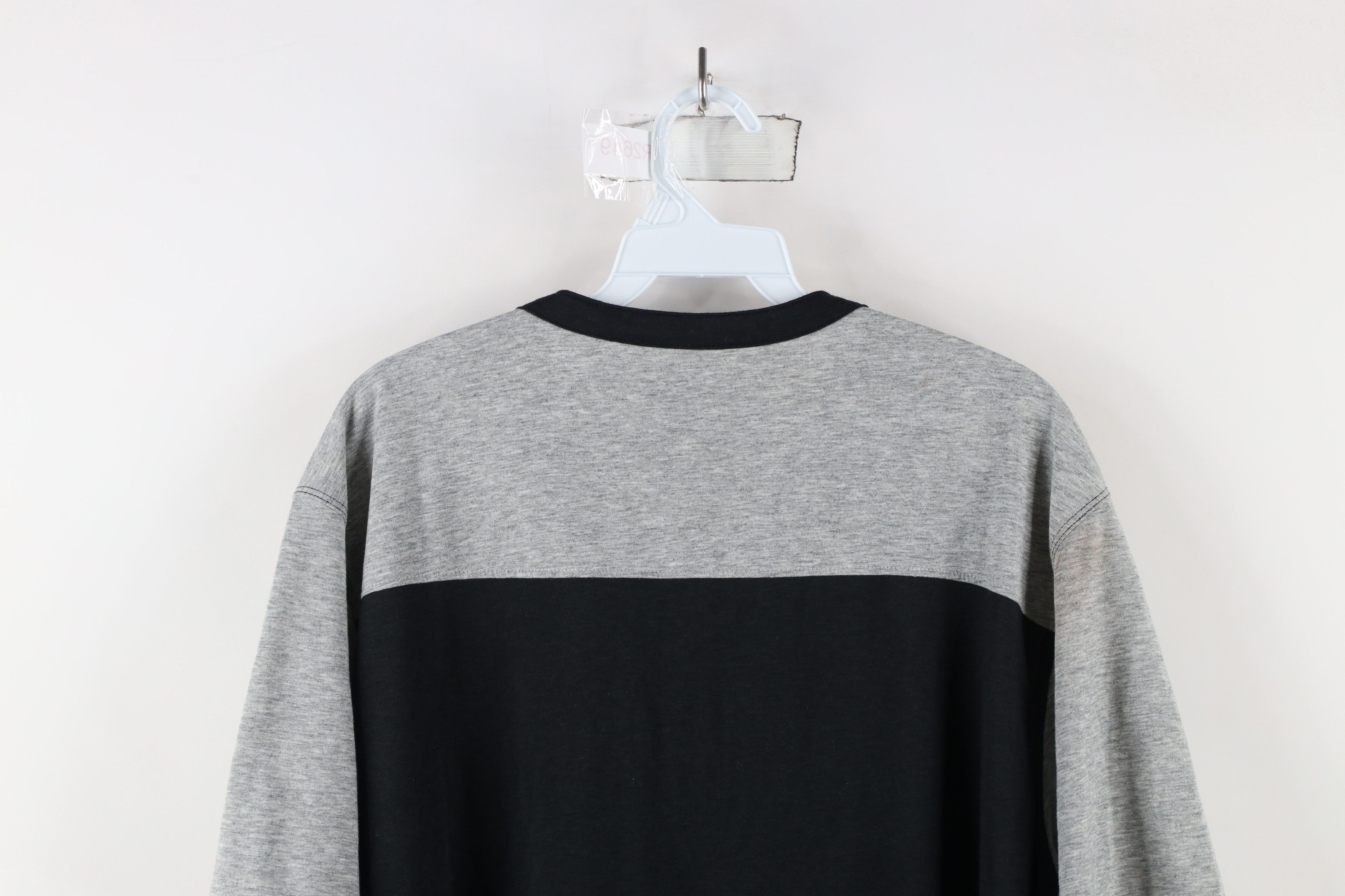 Nike × Vintage Nike Mini Swoosh San Francisco Giants Henley T-Shirt Black Size US XL / EU 56 / 4 - 11 Thumbnail