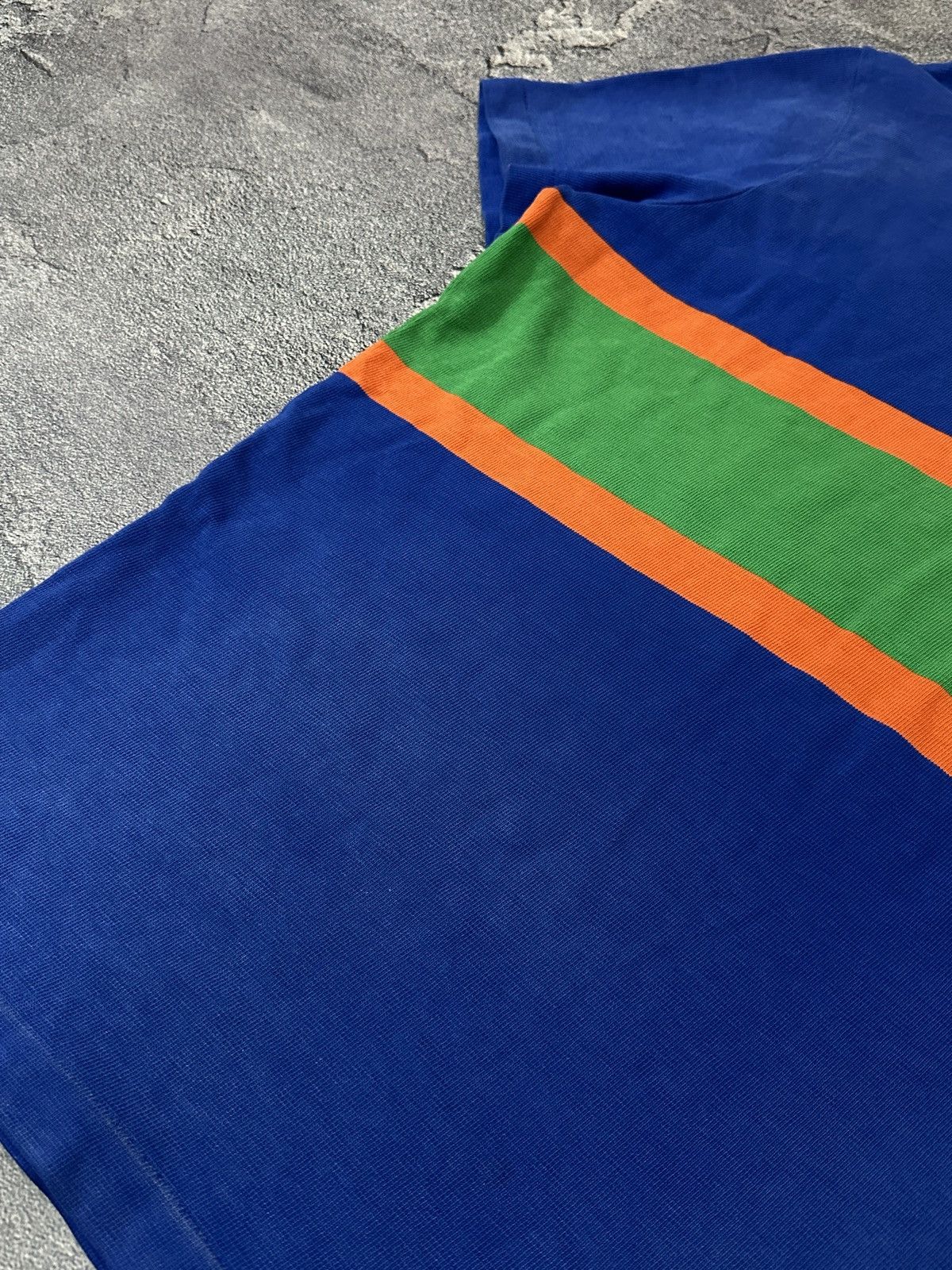 Polo Ralph Lauren × Vintage Vintage 90’s Polo Ralph Lauren Striped Rugby Jersey Size US M / EU 48-50 / 2 - 9 Thumbnail