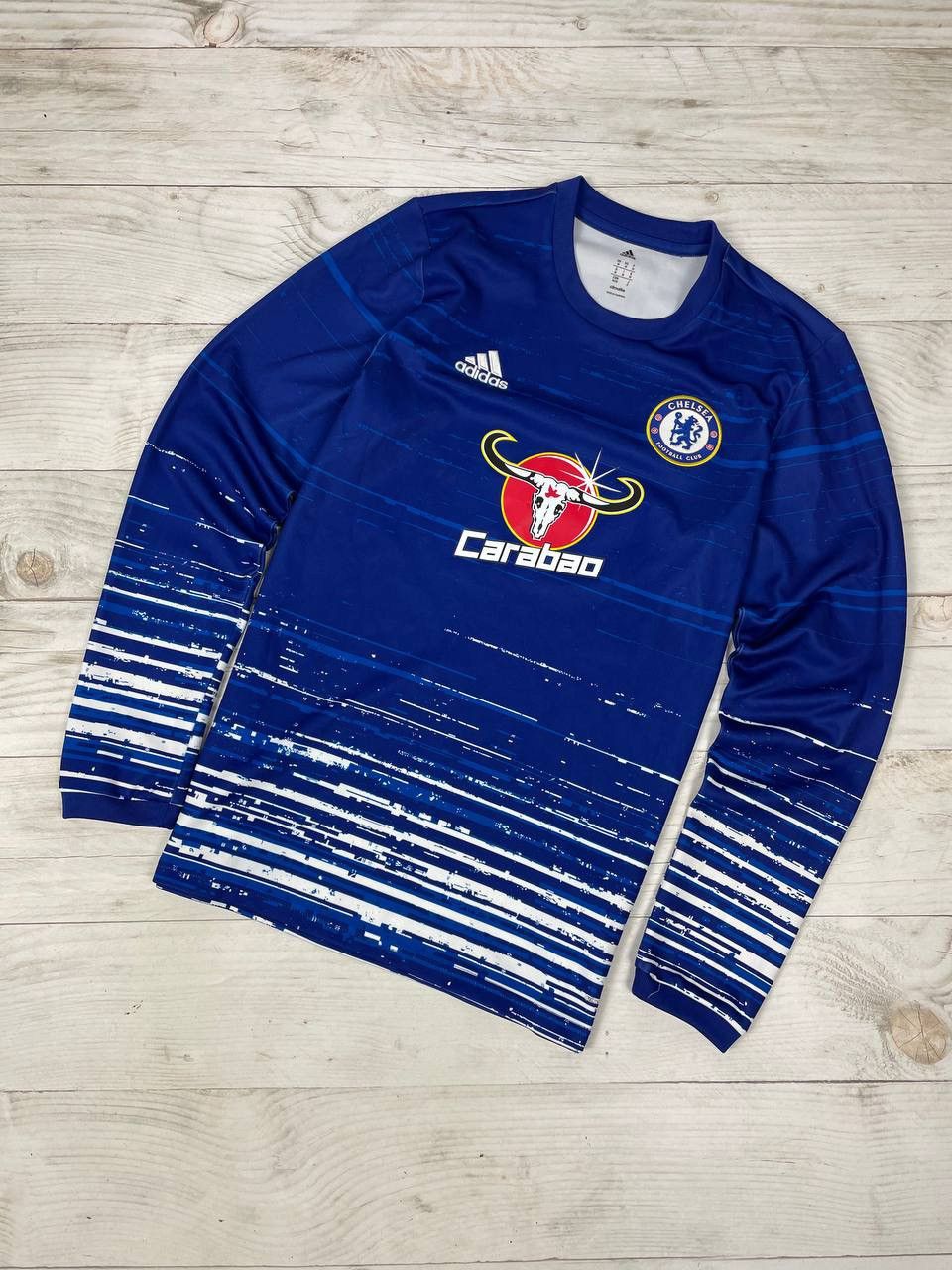 ADIDAS CHELSEA 2016 2017 Pre Match Shirt Long Sleeve JERSEY