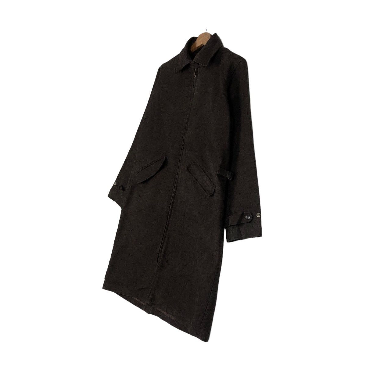 Japanese Brand Vintage Long Jacket Double Collar Glenn Dylann Issey Miyake Size US M / EU 48-50 / 2 - 2 Thumbnail
