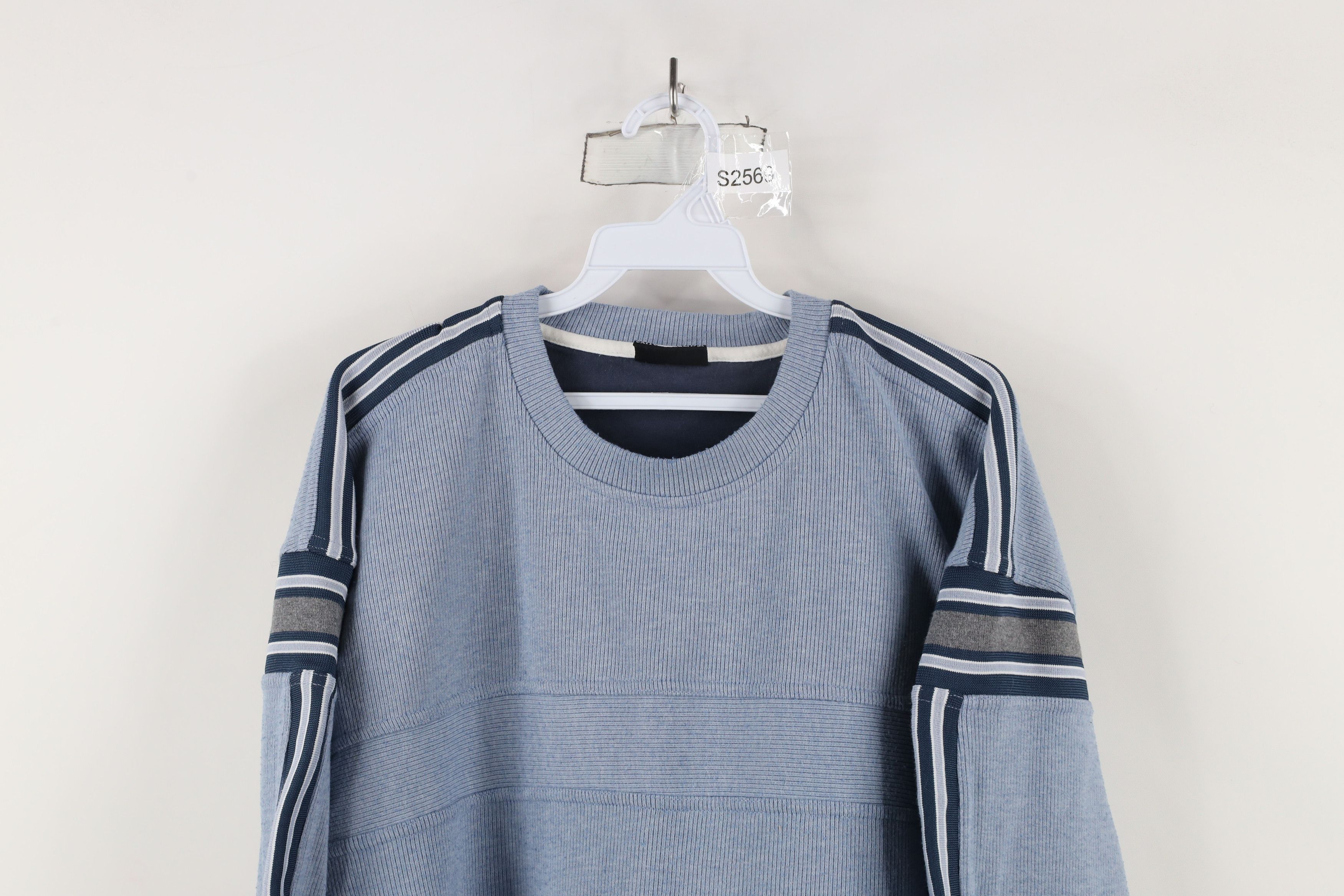 Vintage Vintage 90s Streetwear Heavyweight Knit Long Sleeve T-Shirt Size US XL / EU 56 / 4 - 2 Thumbnail