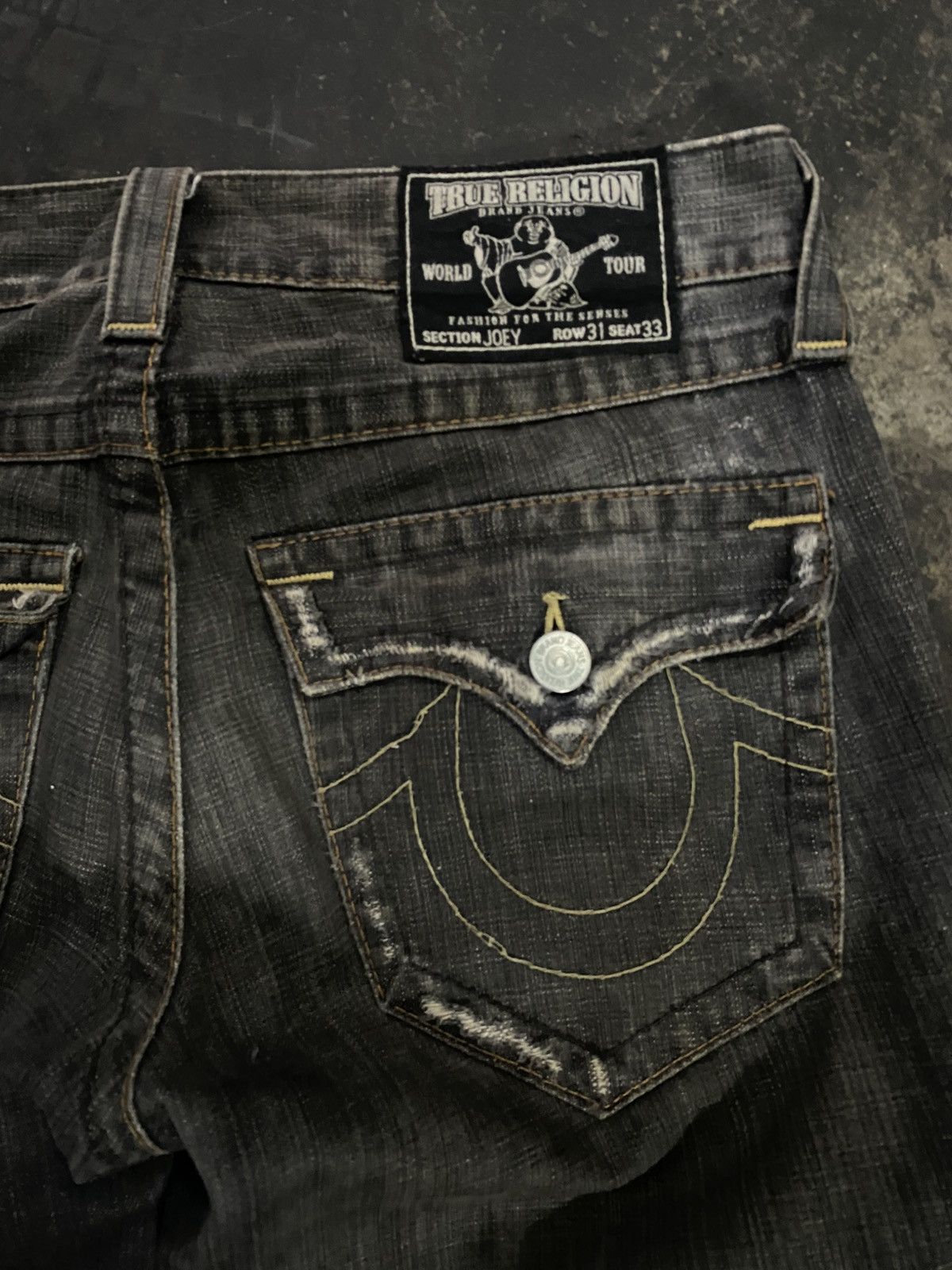If Six Was Nine × Le Grande Bleu (L.G.B.) × True Religion True religion flared denim jeans Size US 34 / EU 50 - 3 Thumbnail