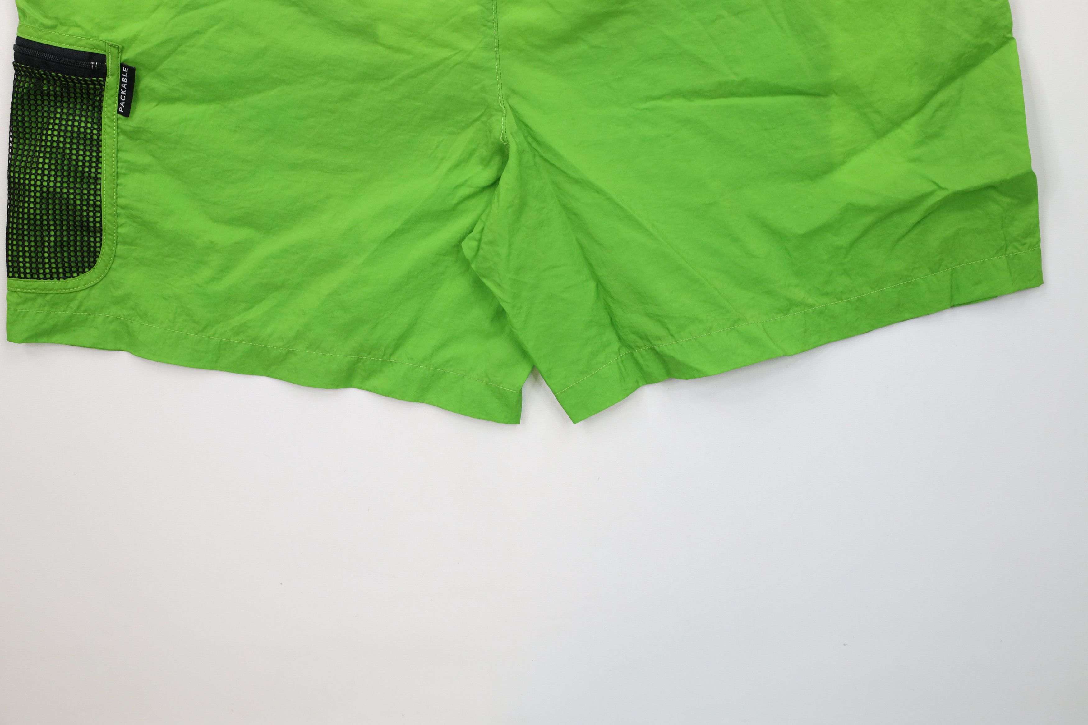 Columbia × Vintage Vintage 90s Columbia Mesh Lined Above Knee Shorts Baggies Size US 34 / EU 50 - 14 Thumbnail