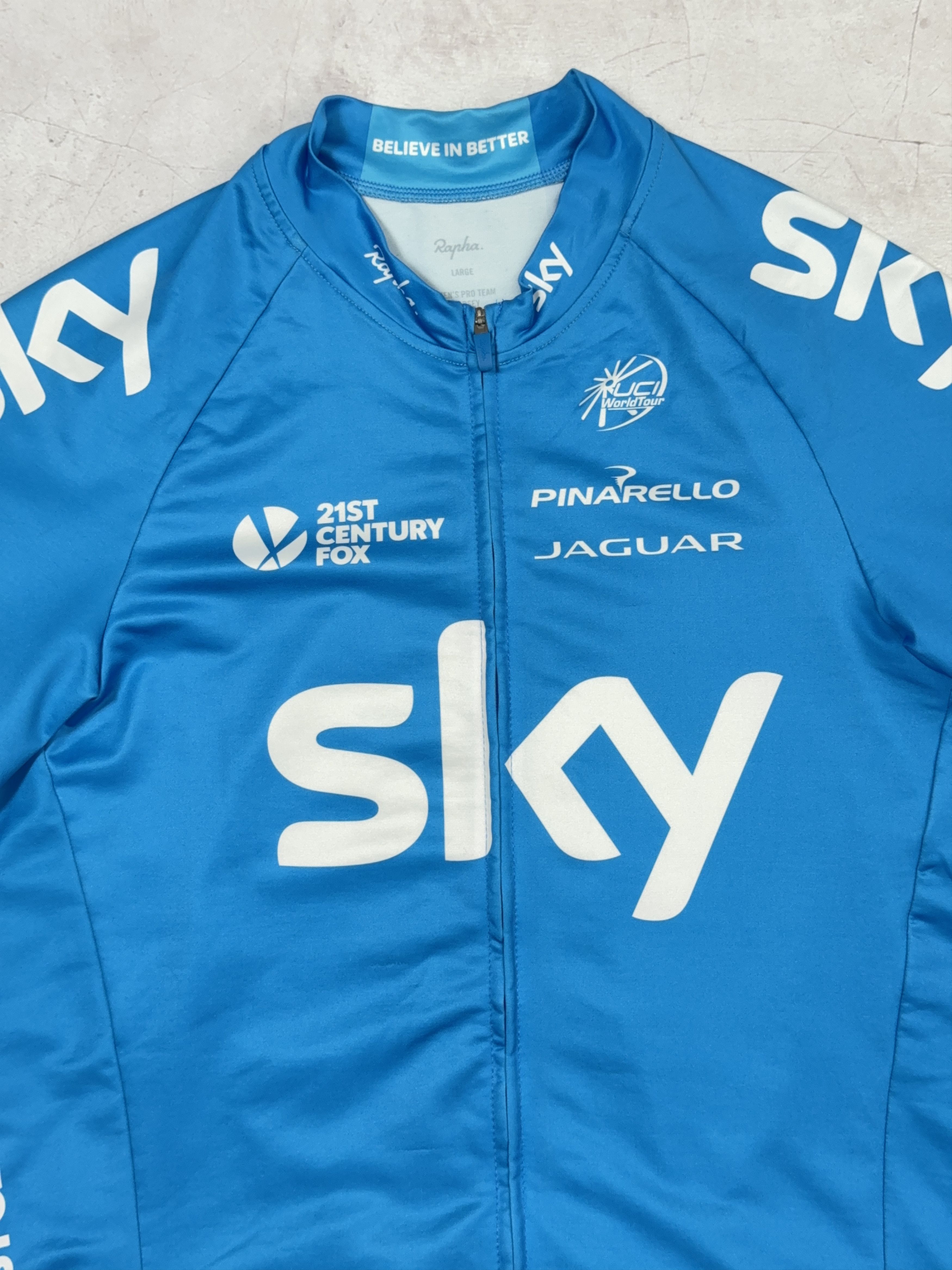 Sports Specialties Rapha Cycling Jersey Sky 21st Century Fox UCI Size US M / EU 48-50 / 2 - 3 Thumbnail