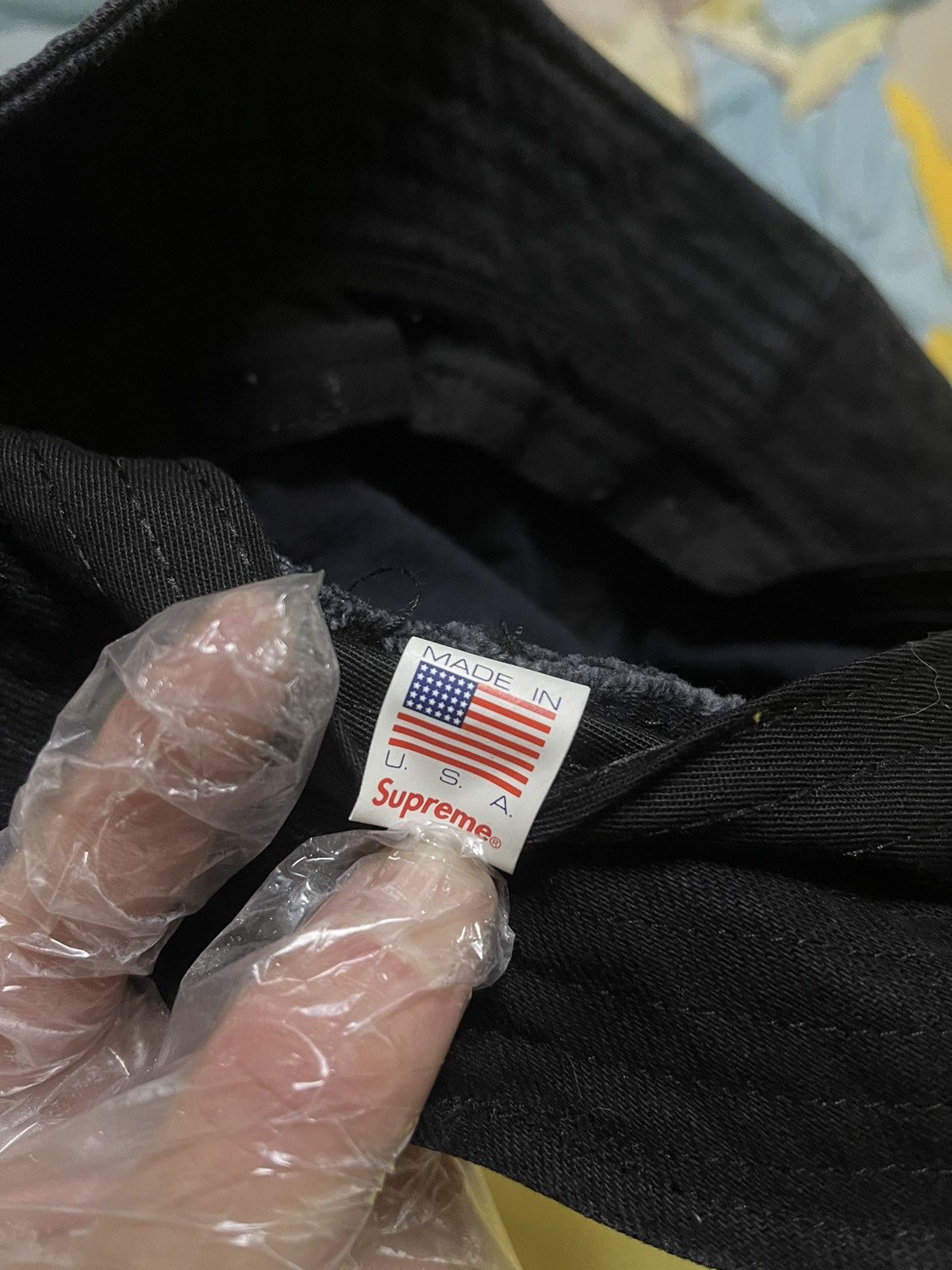 Supreme Supreme black denim crusher Size ONE SIZE - 4 Thumbnail