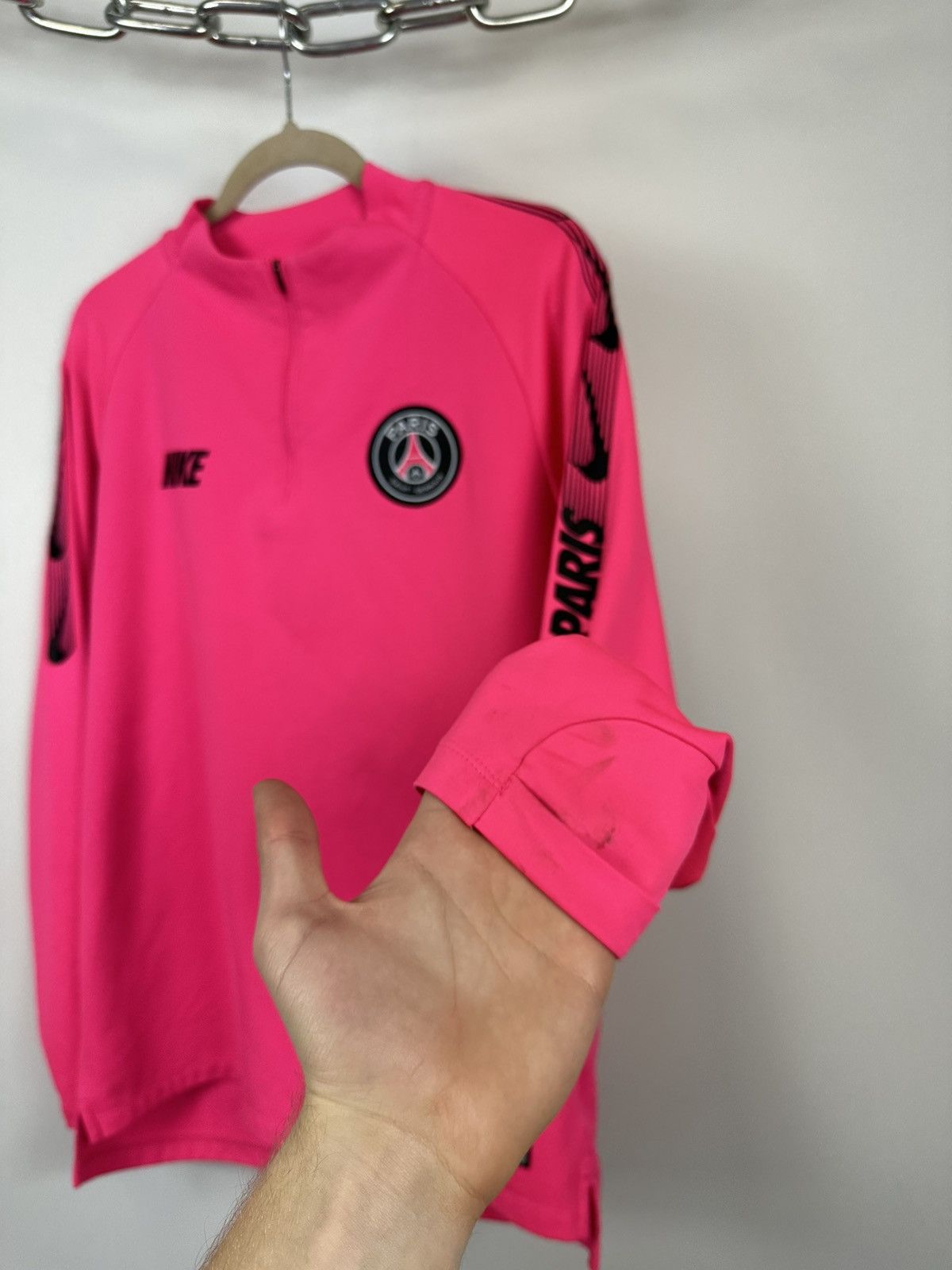 Nike Nike PSG Paris Saint Germain 2018-19 Training Soccer Jersey Size US M / EU 48-50 / 2 - 9 Thumbnail