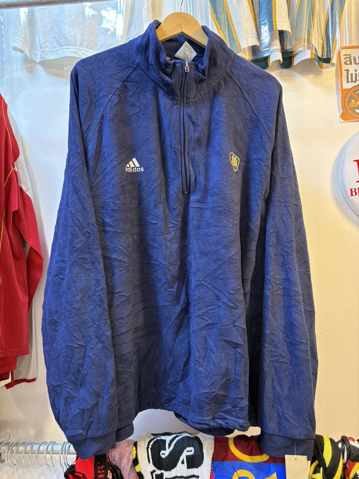 Adidas Y2K Adidas Pullover Sweatshirt Hoodie Size US XXL / EU 58 / 5 - 1 Thumbnail
