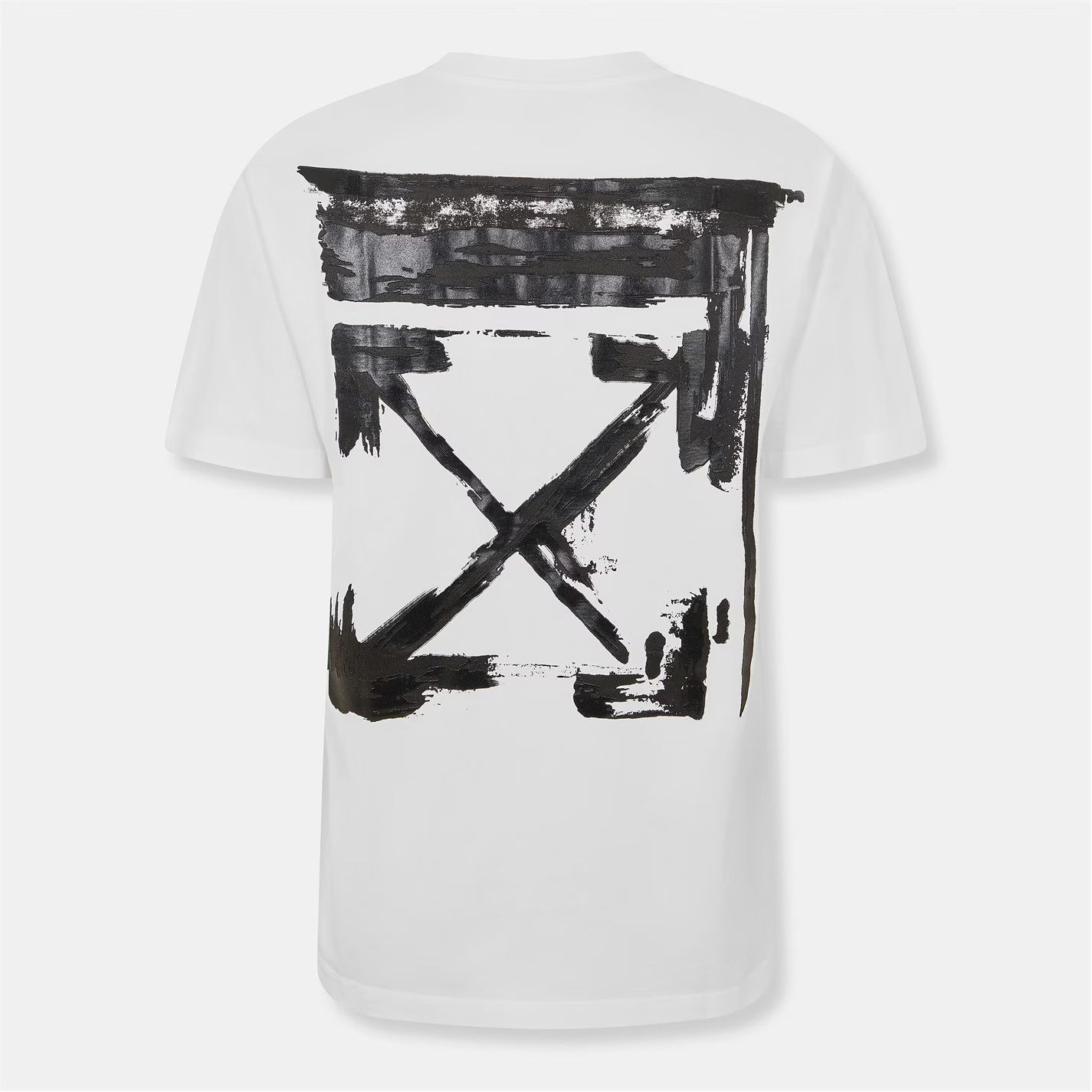 Off-White o1g2r1mq0226 Ink Arrow T-Shirt In White Size US XL / EU 56 / 4 - 2 Thumbnail