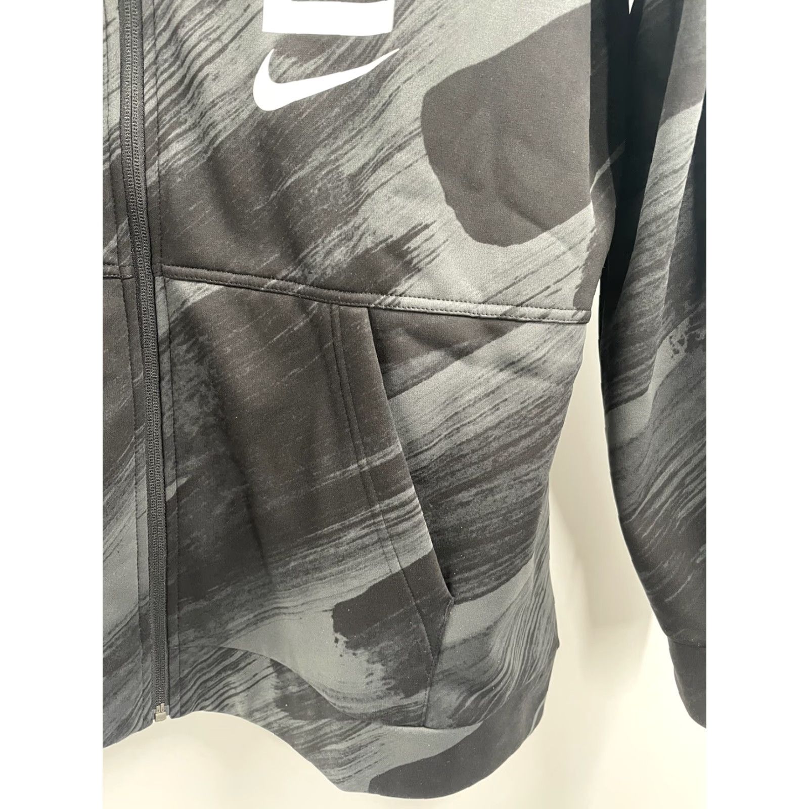 Nike Therma Fit Sportclash Full Zip Hoodie XL Black/White DD1890-010 Hoodie Mens/Adult