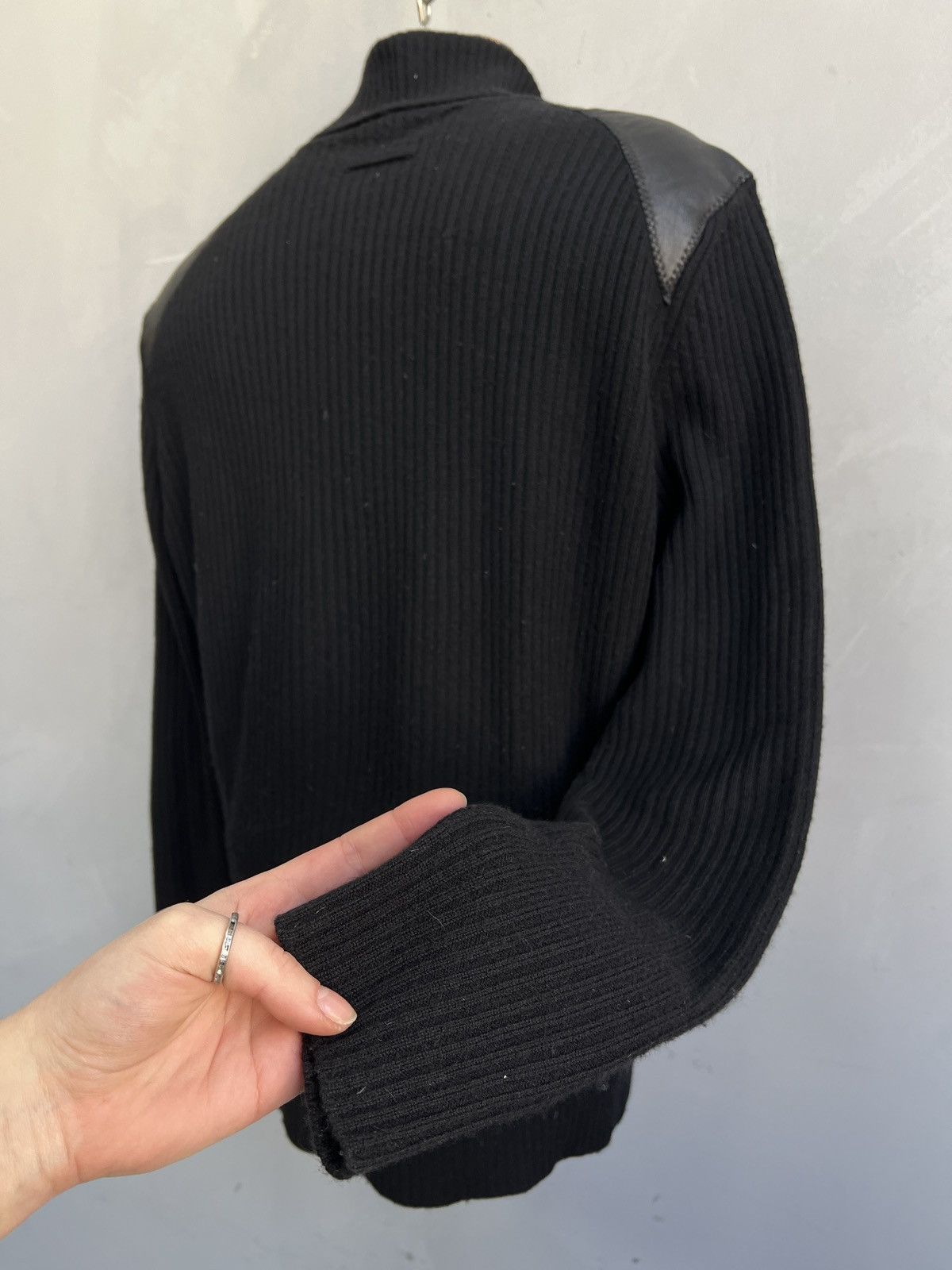 Jean Paul Gaultier Jean Paul Gaultier wool turtle neck abstract sweater y2k Size US L / EU 52-54 / 3 - 10 Thumbnail