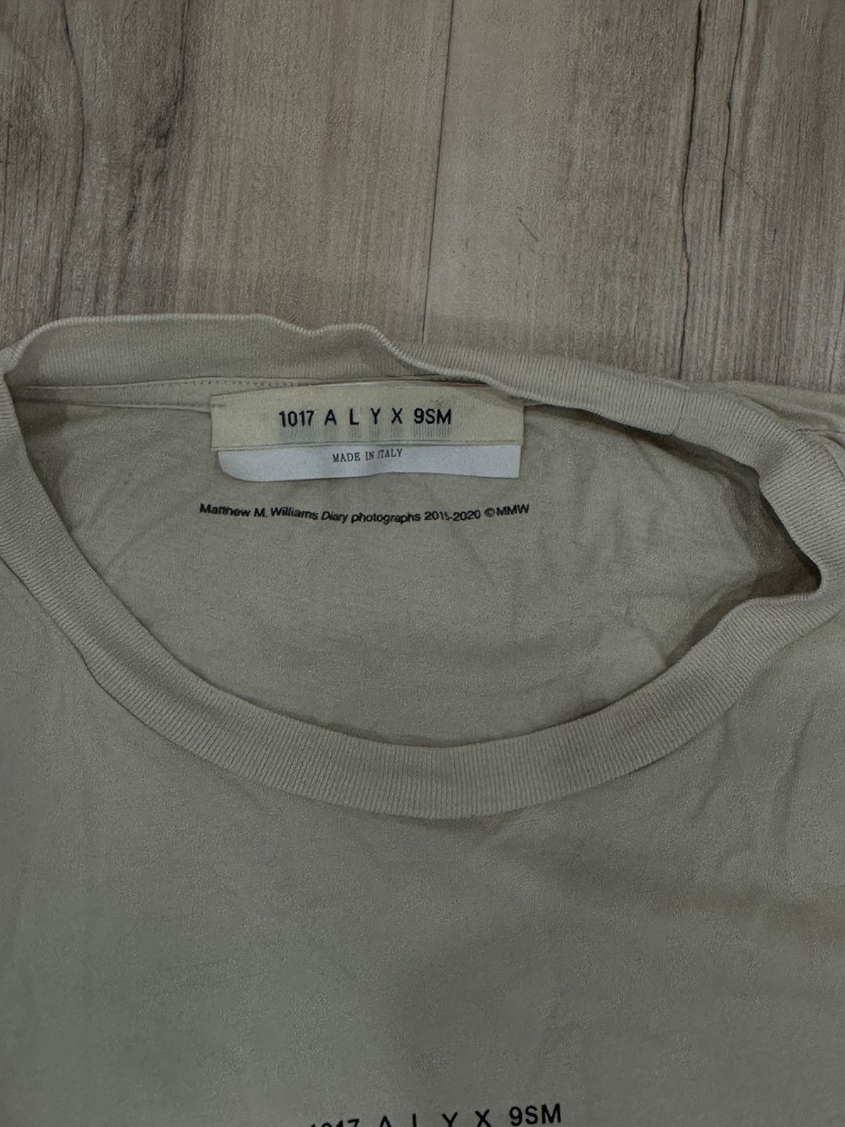 1017 ALYX 9SM 1017 Alyx 9SM x Matthew Williams T-Shirt Size XL Size US XL / EU 56 / 4 - 3 Thumbnail