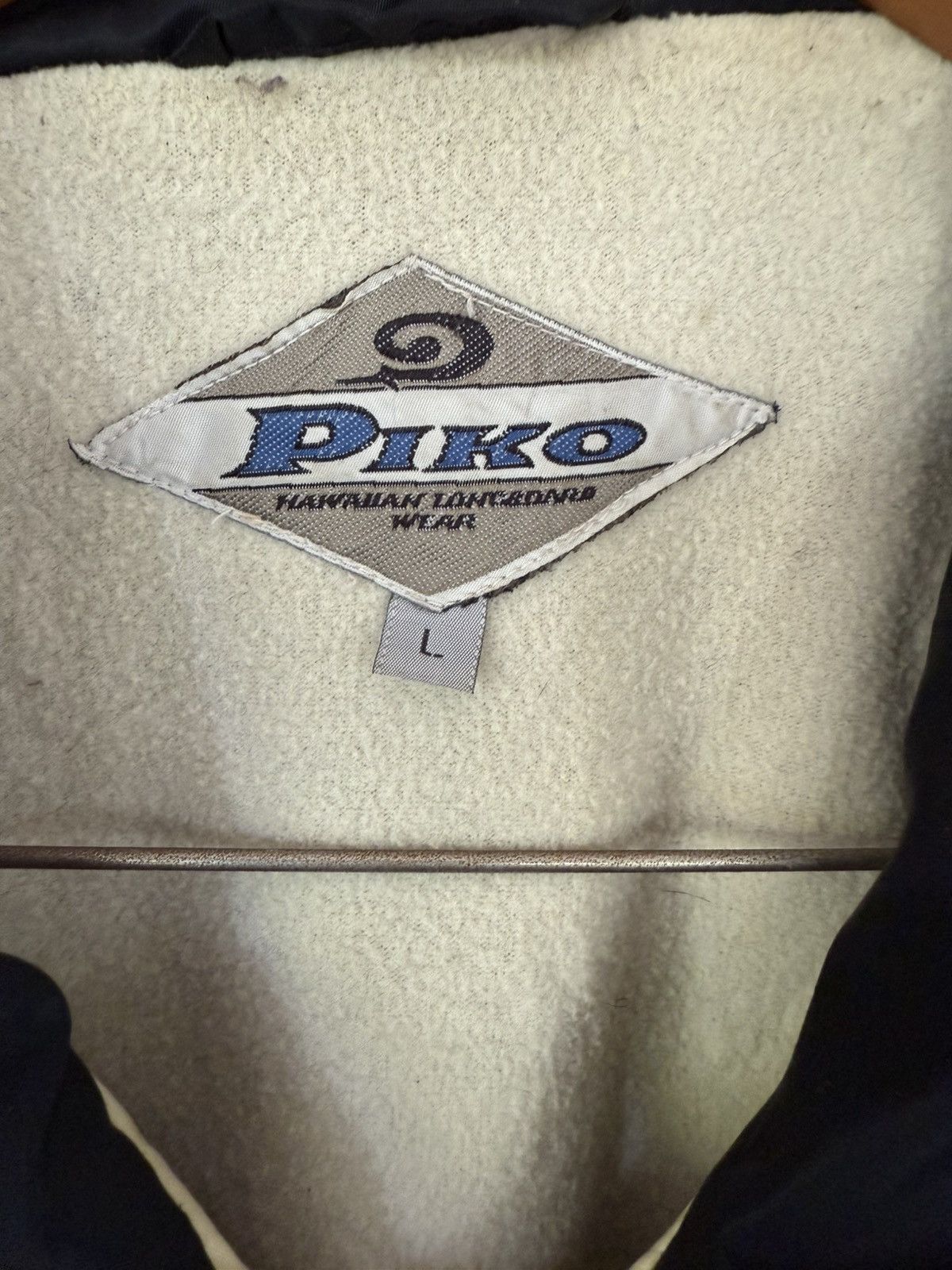 Japanese Brand × Vintage Vintage Piko Surf Hawaiian Zipper Jacket Size US L / EU 52-54 / 3 - 4 Thumbnail
